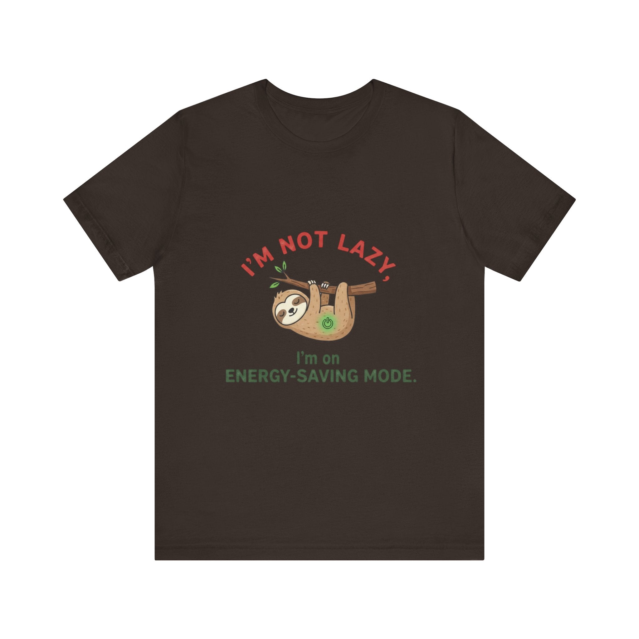Energy-Saving Mode Sloth Tee