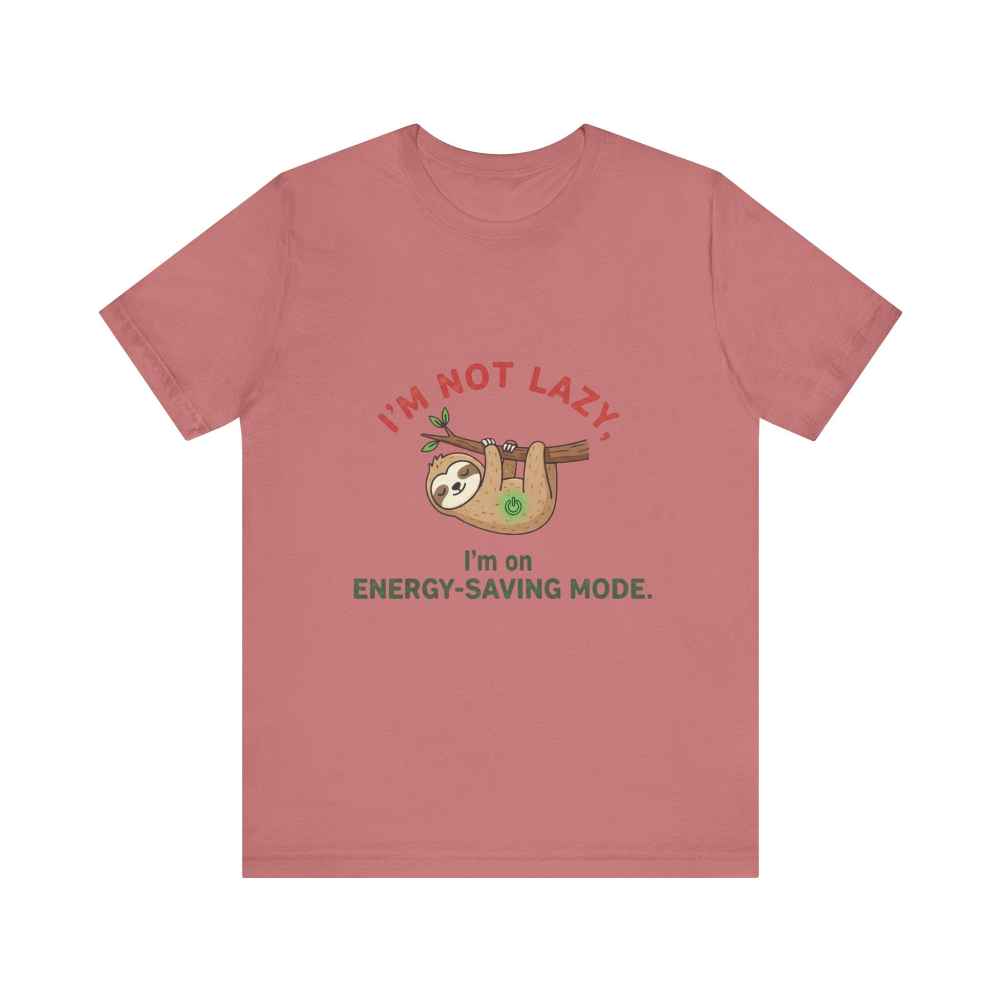 Energy-Saving Mode Sloth Tee