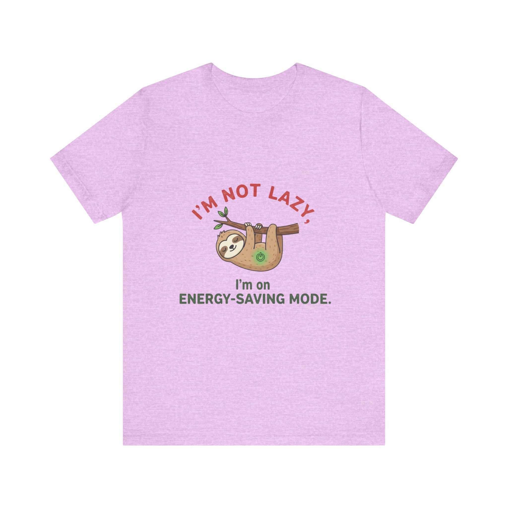 Energy-Saving Mode Sloth Tee