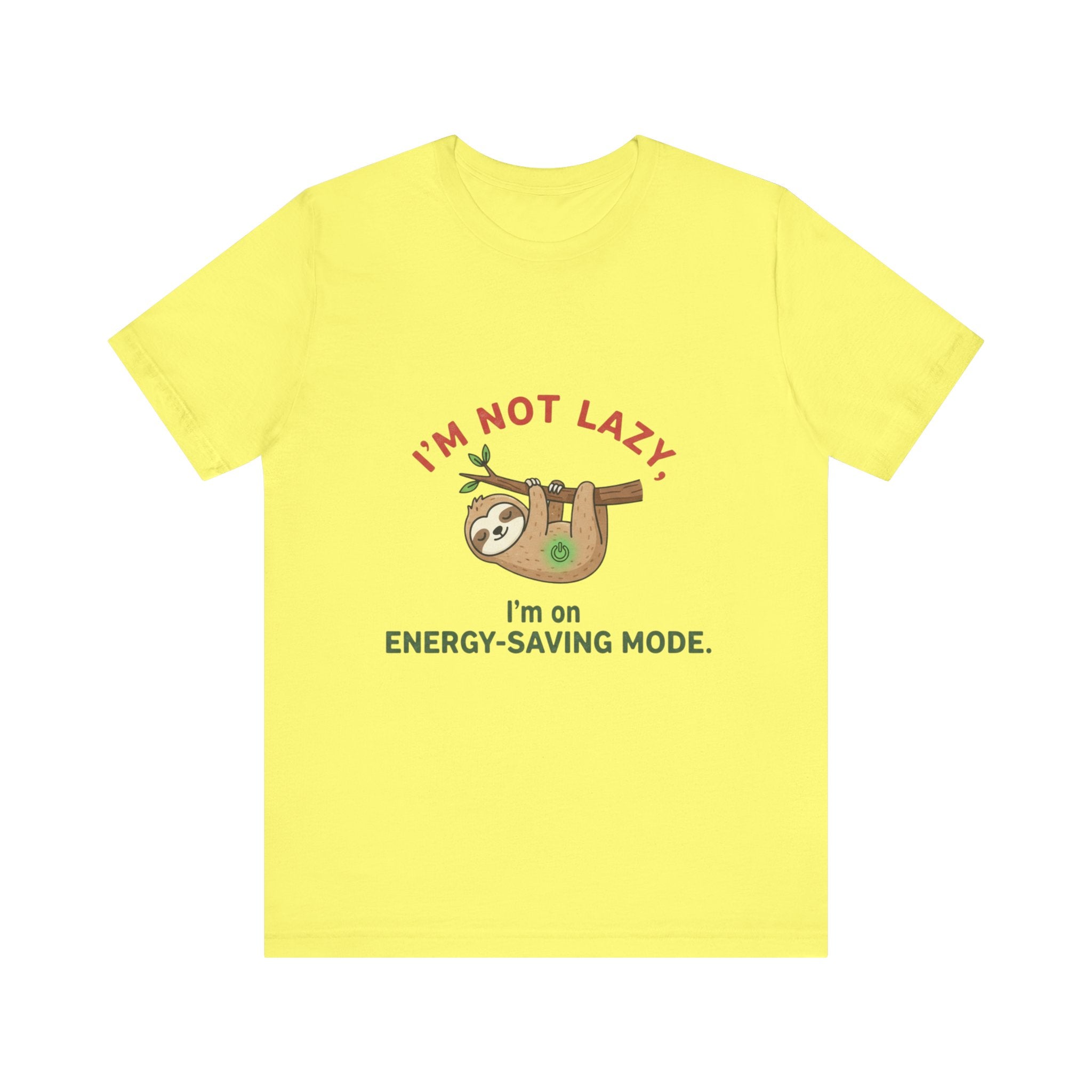 Energy-Saving Mode Sloth Tee