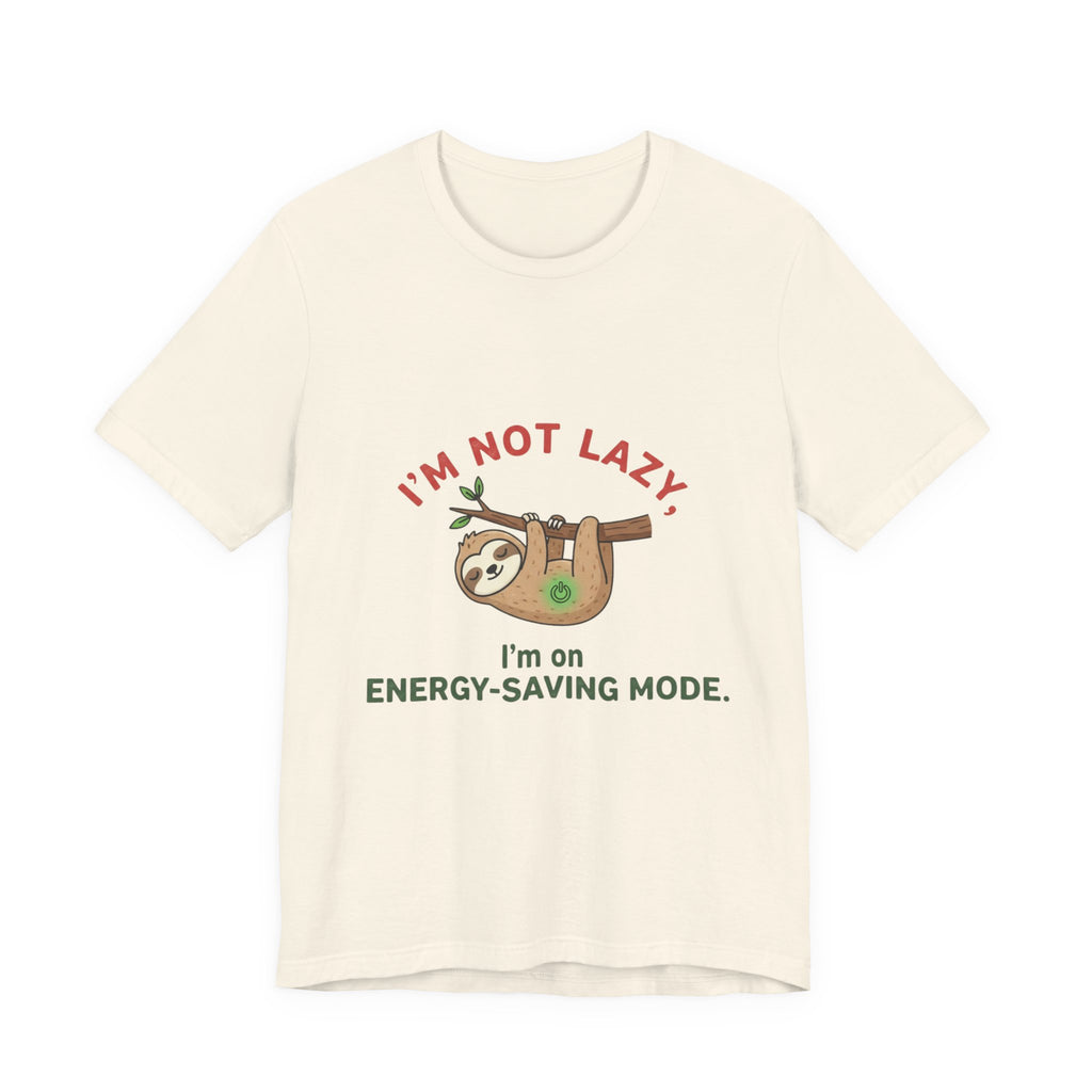 Energy-Saving Mode Sloth Tee