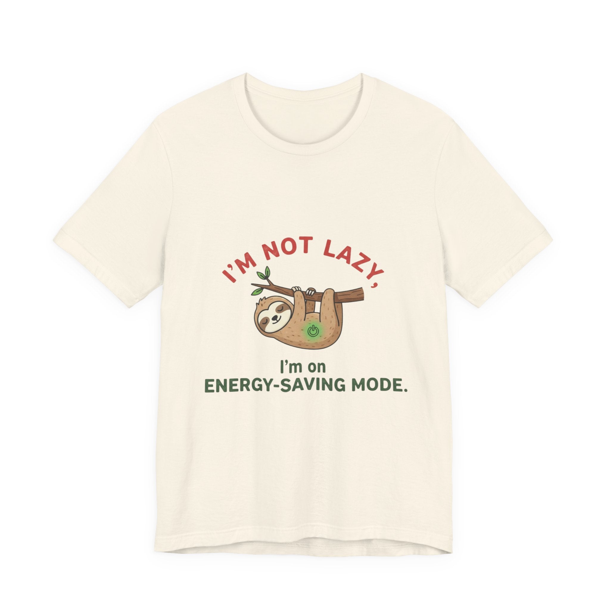 Energy-Saving Mode Sloth Tee