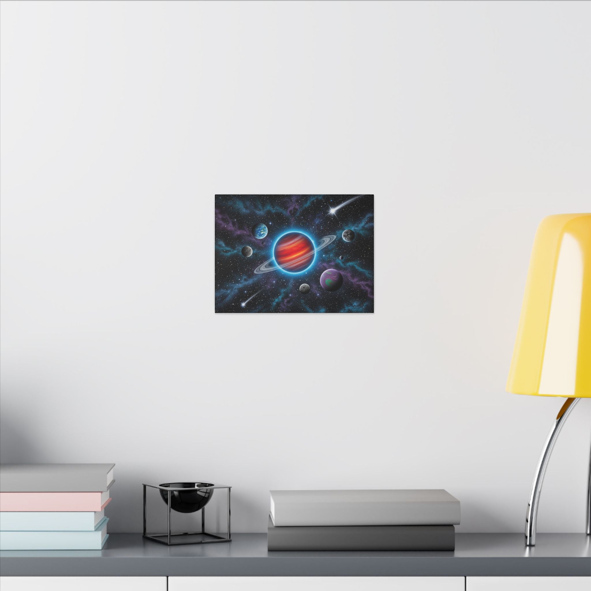Cosmic Space Canvas Art Print