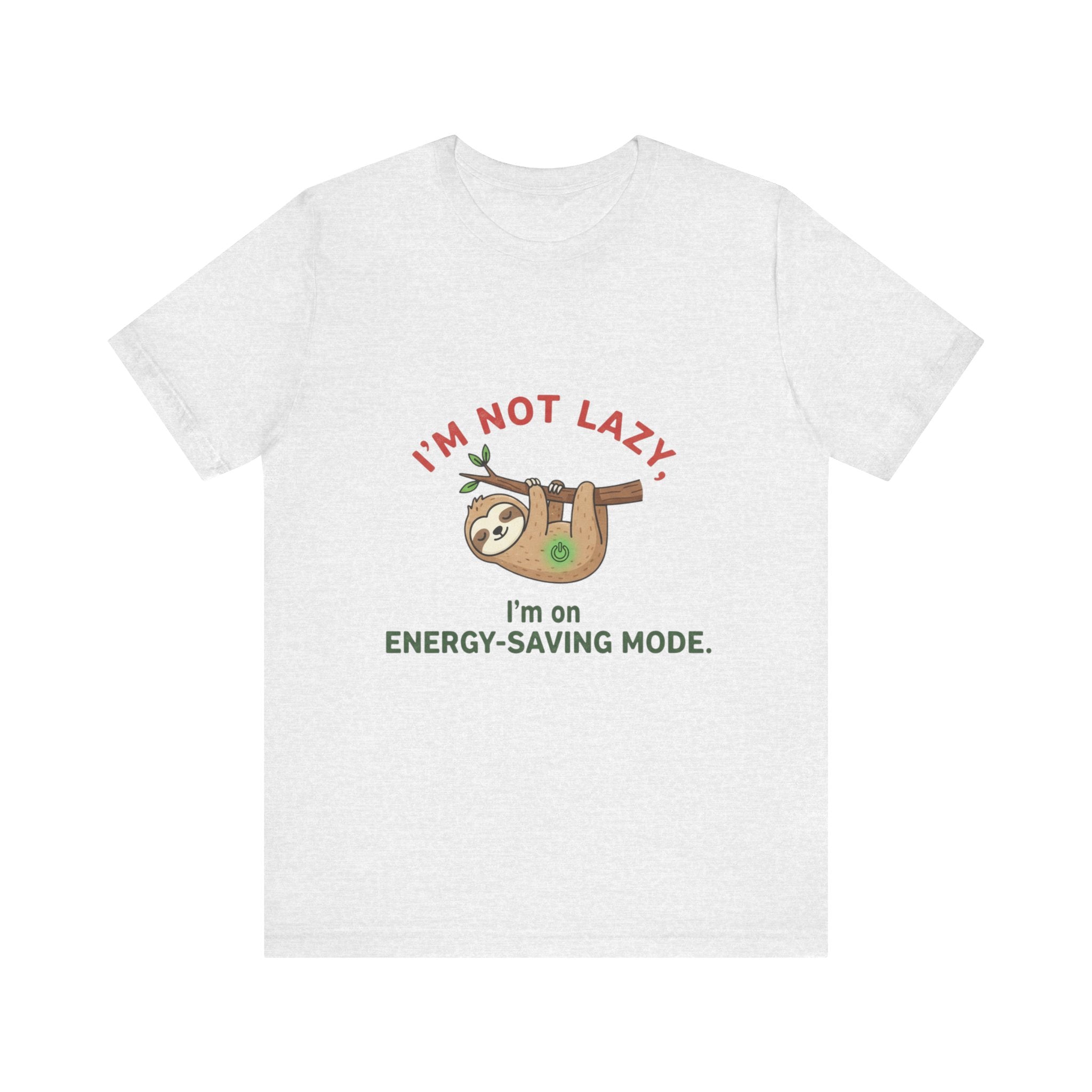 Energy-Saving Mode Sloth Tee