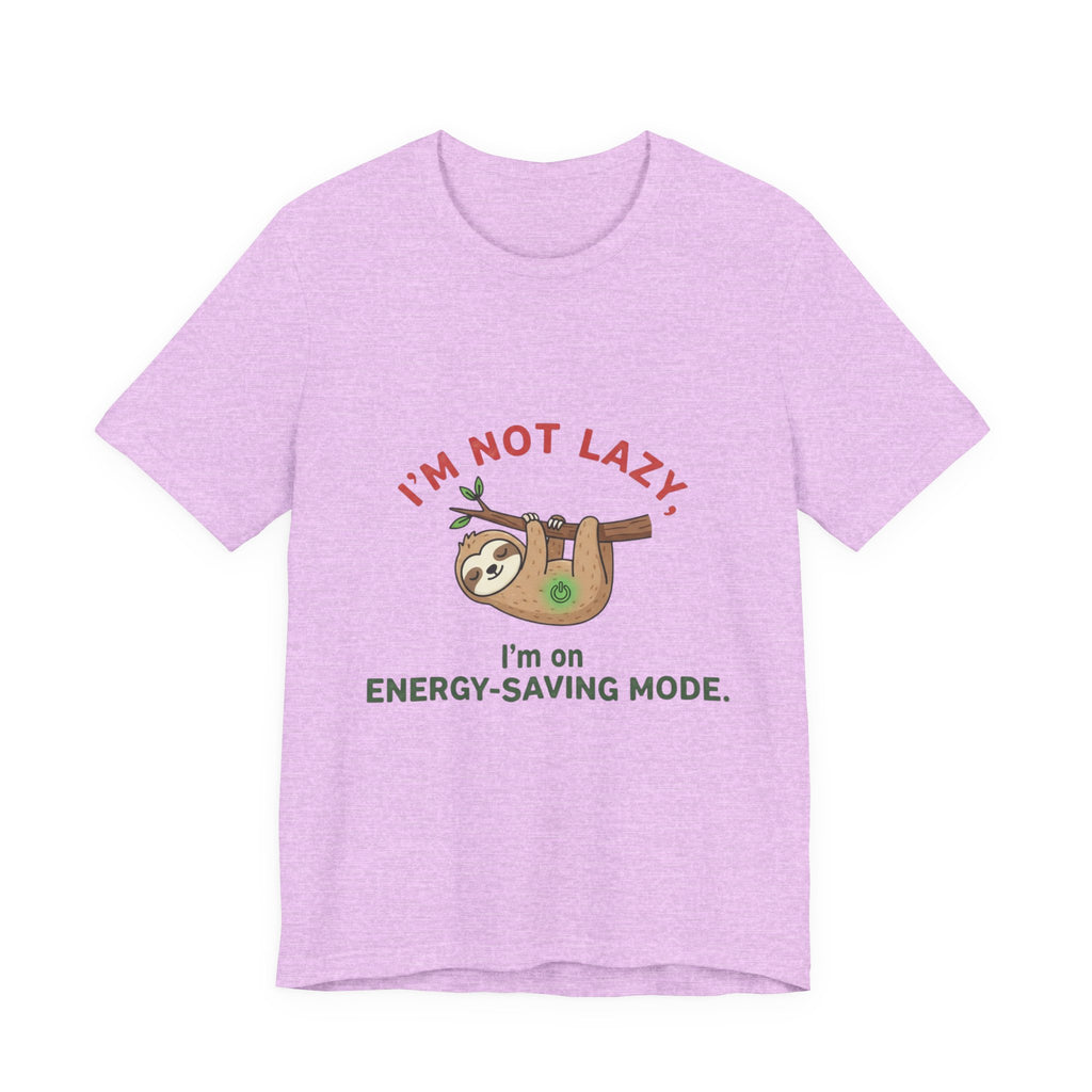 Energy-Saving Mode Sloth Tee