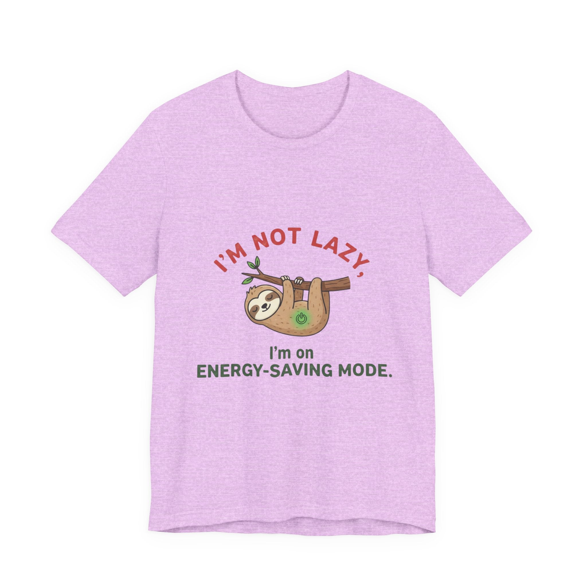 Energy-Saving Mode Sloth Tee