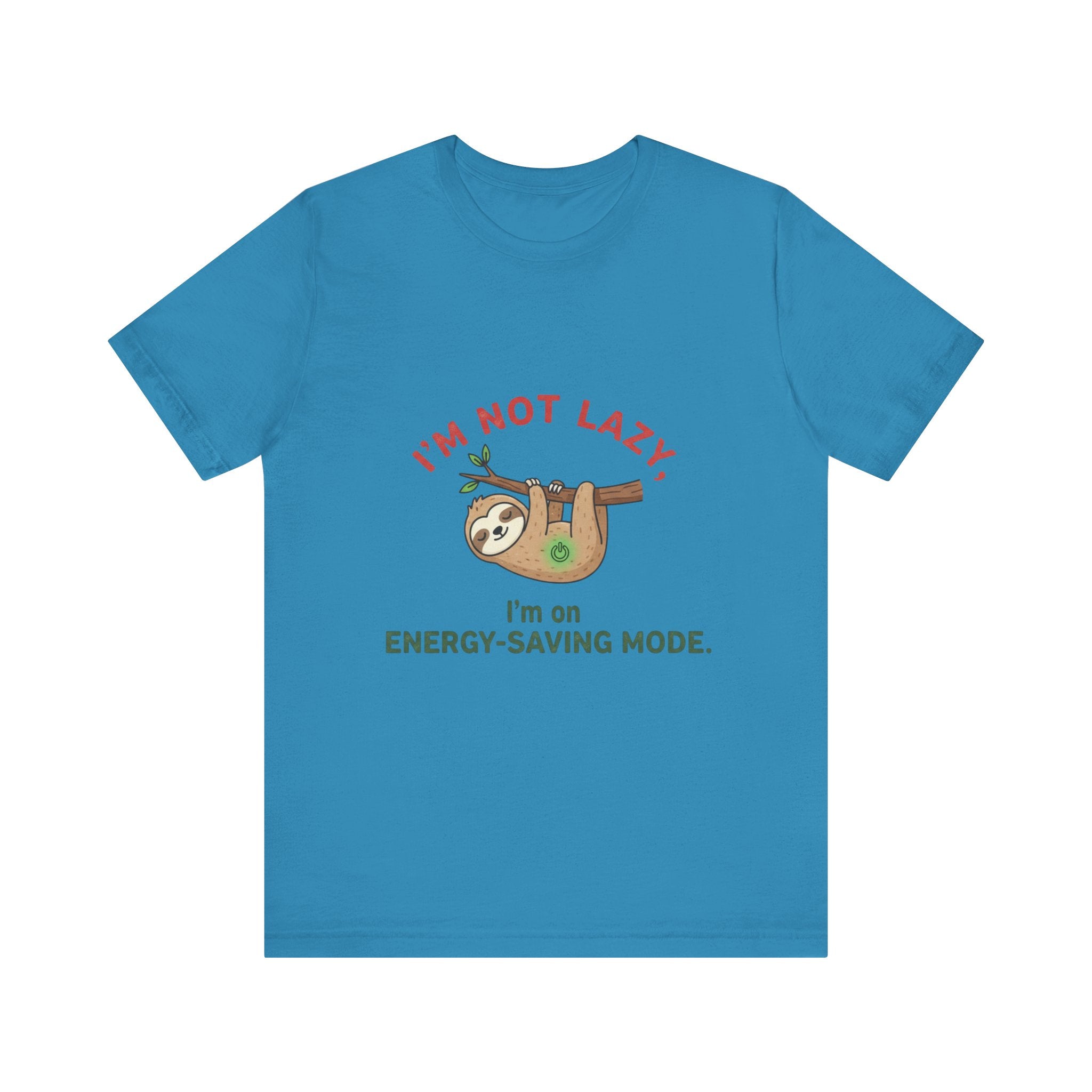 Energy-Saving Mode Sloth Tee
