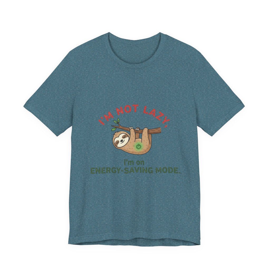 Energy-Saving Mode Sloth Tee