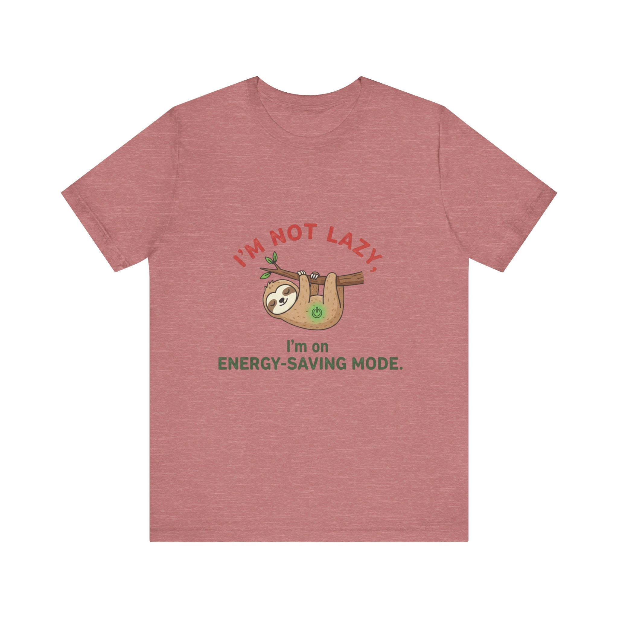 Energy-Saving Mode Sloth Tee