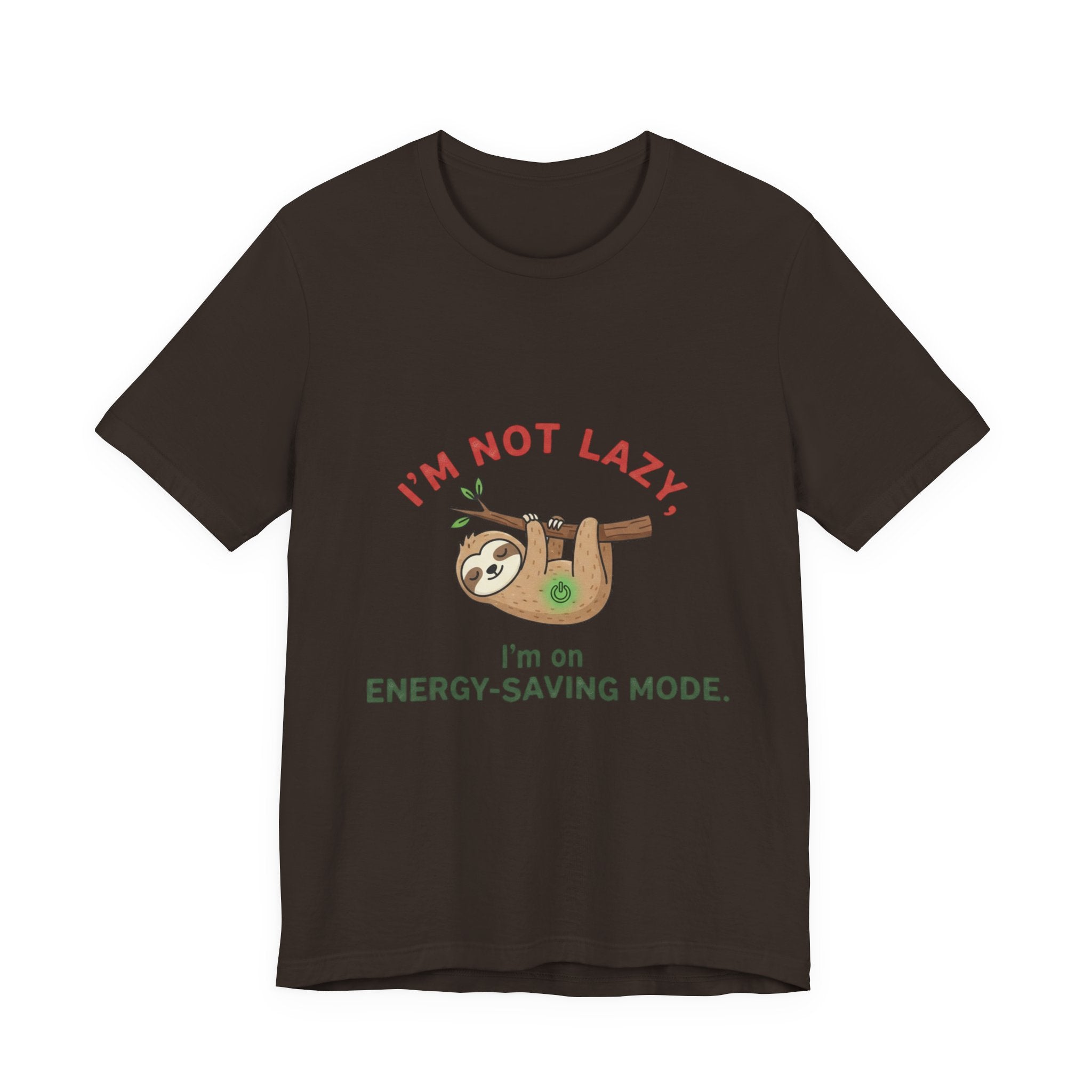 Energy-Saving Mode Sloth Tee