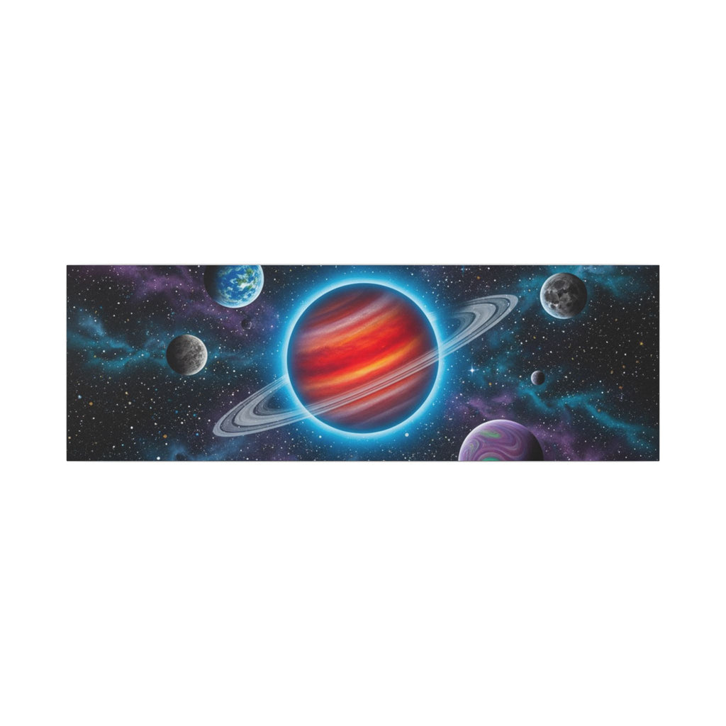 Cosmic Space Canvas Art Print