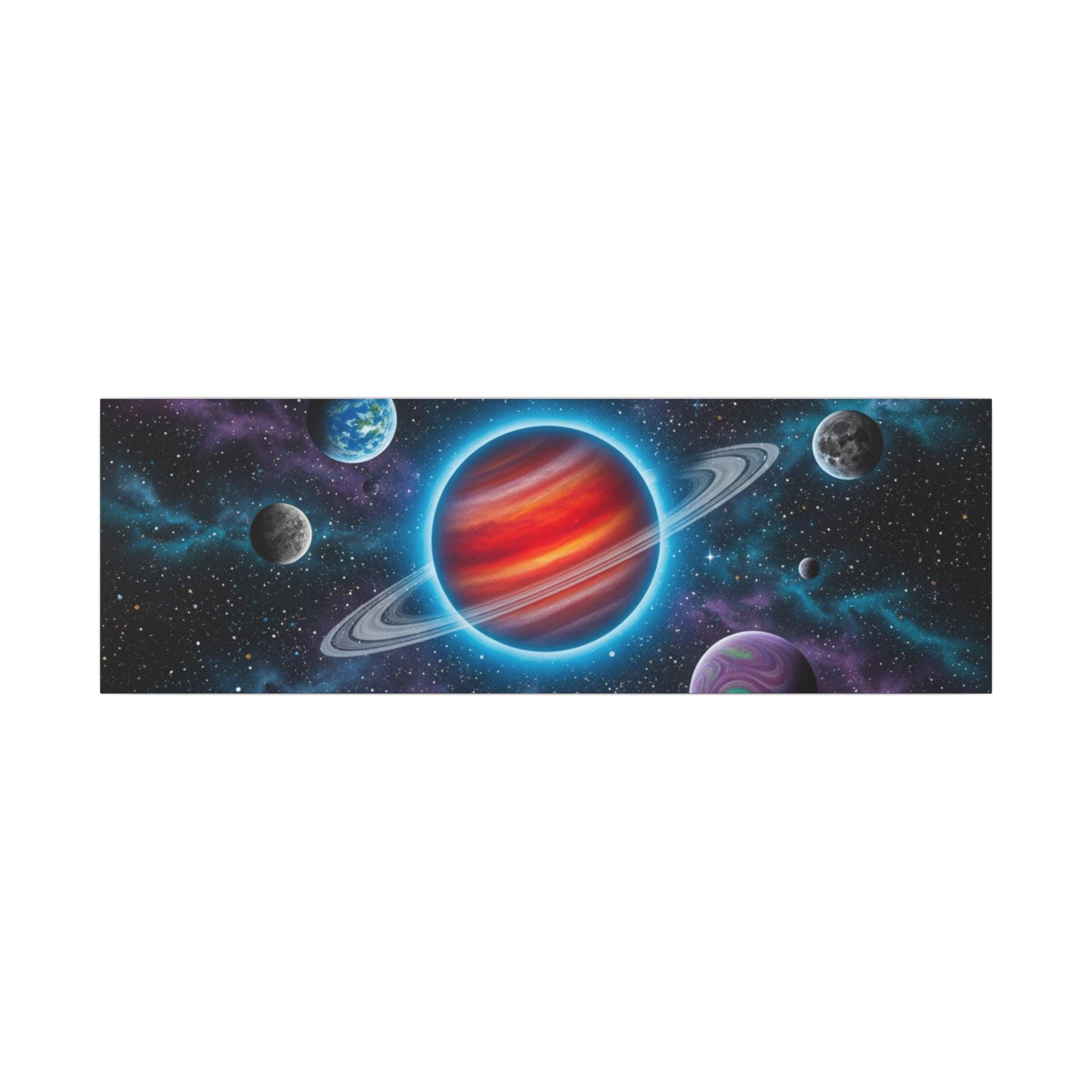 Cosmic Space Canvas Art Print