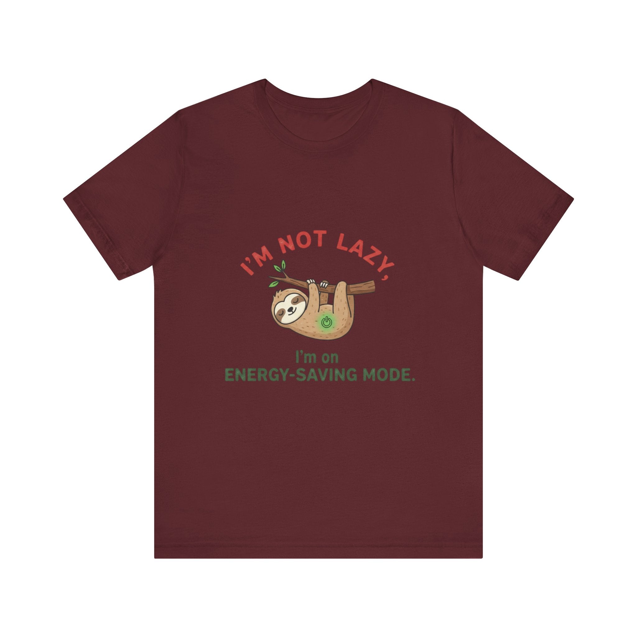 Energy-Saving Mode Sloth Tee