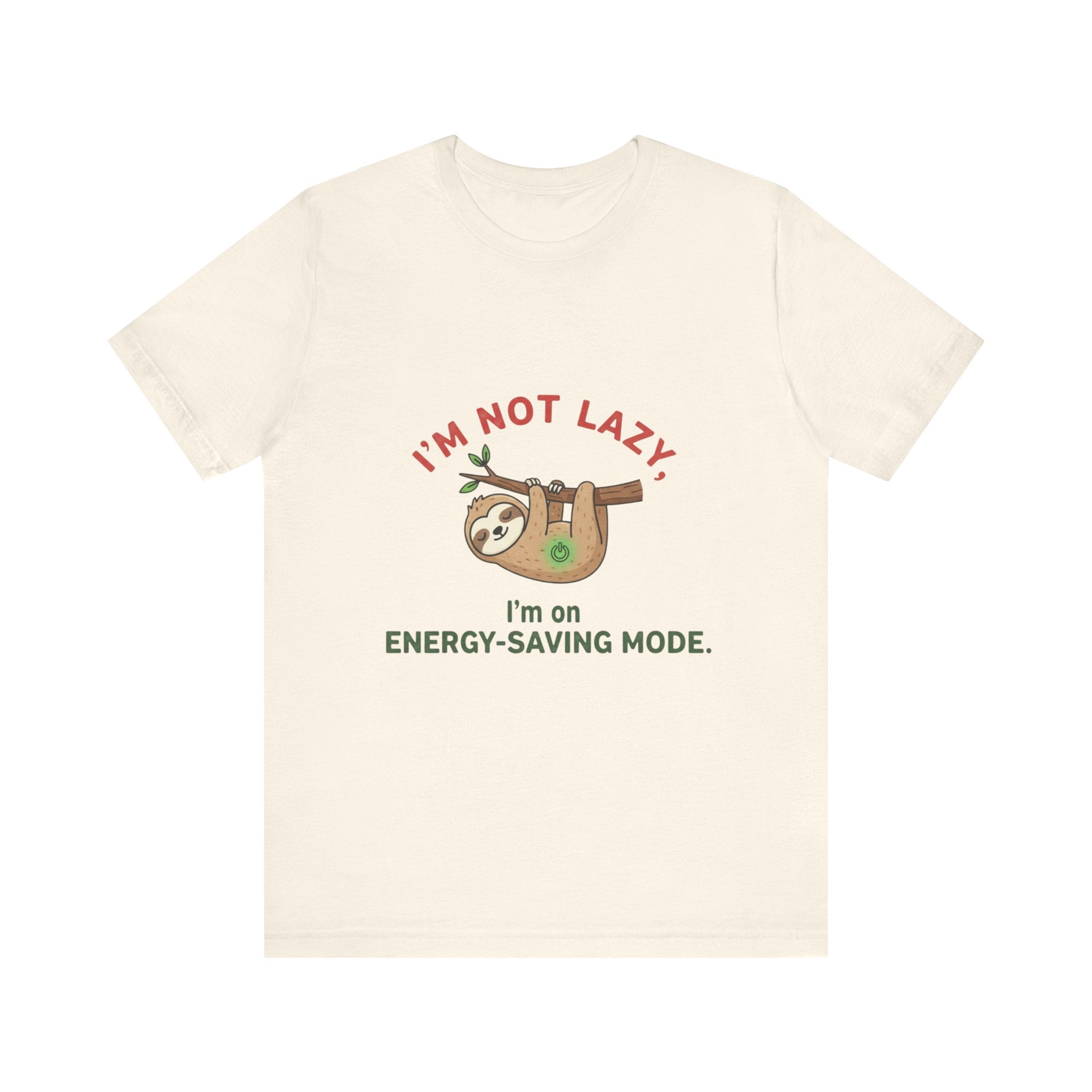 Energy-Saving Mode Sloth Tee