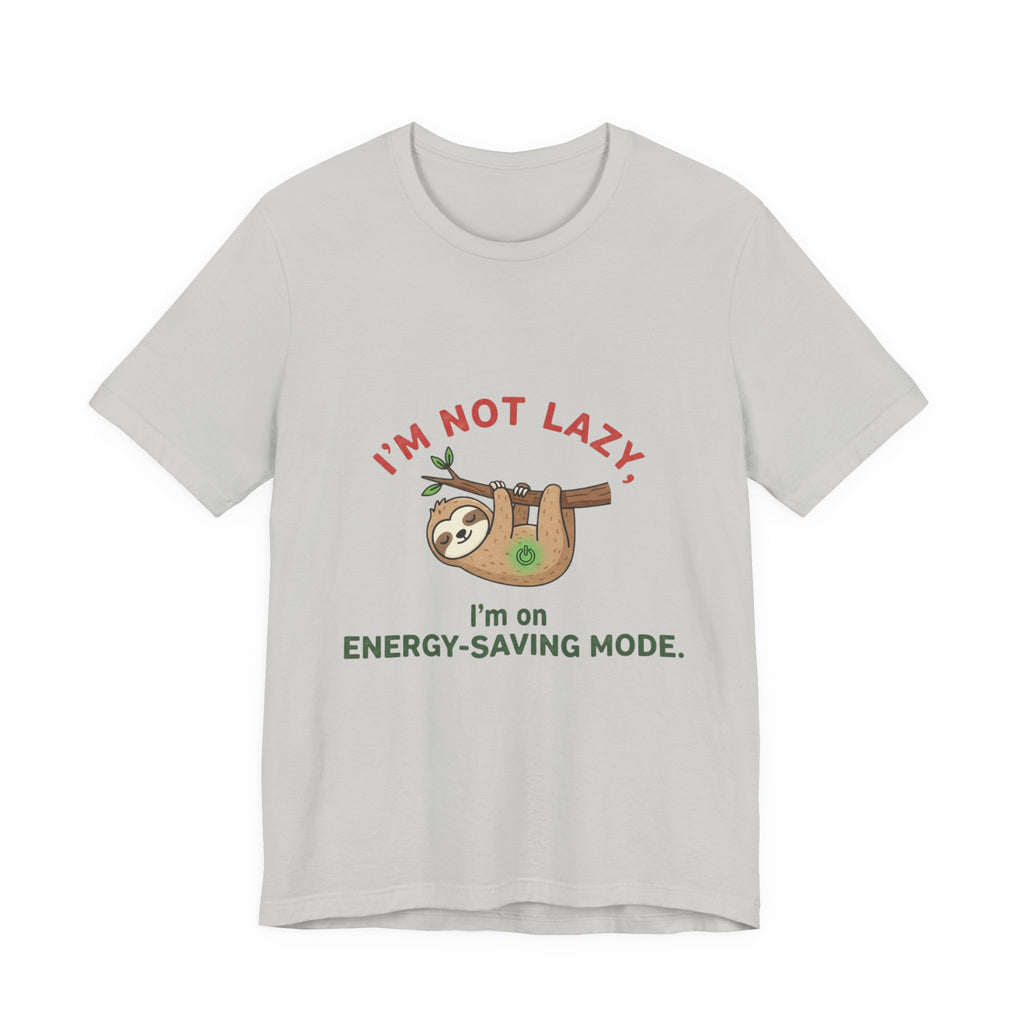 Energy-Saving Mode Sloth Tee
