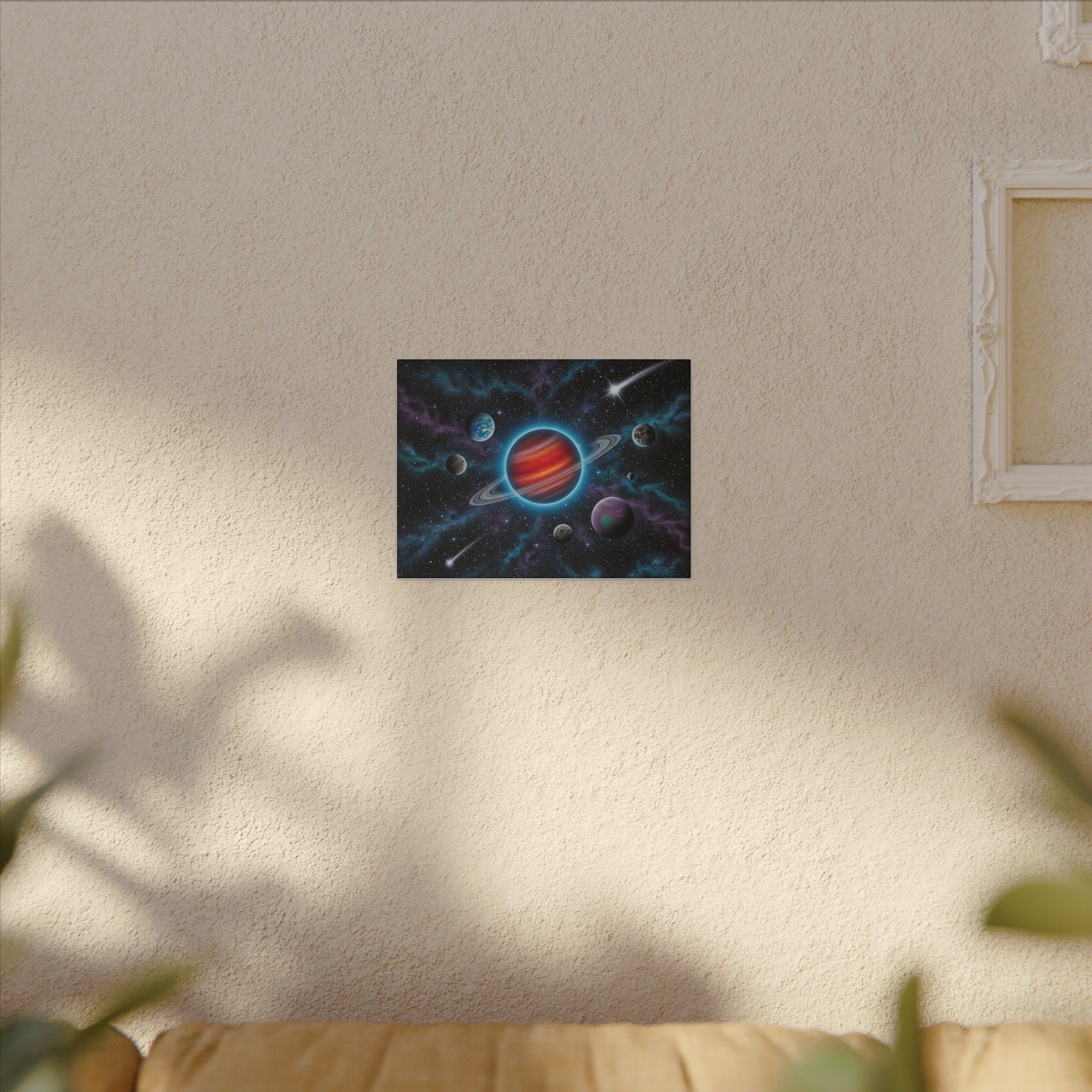 Cosmic Space Canvas Art Print