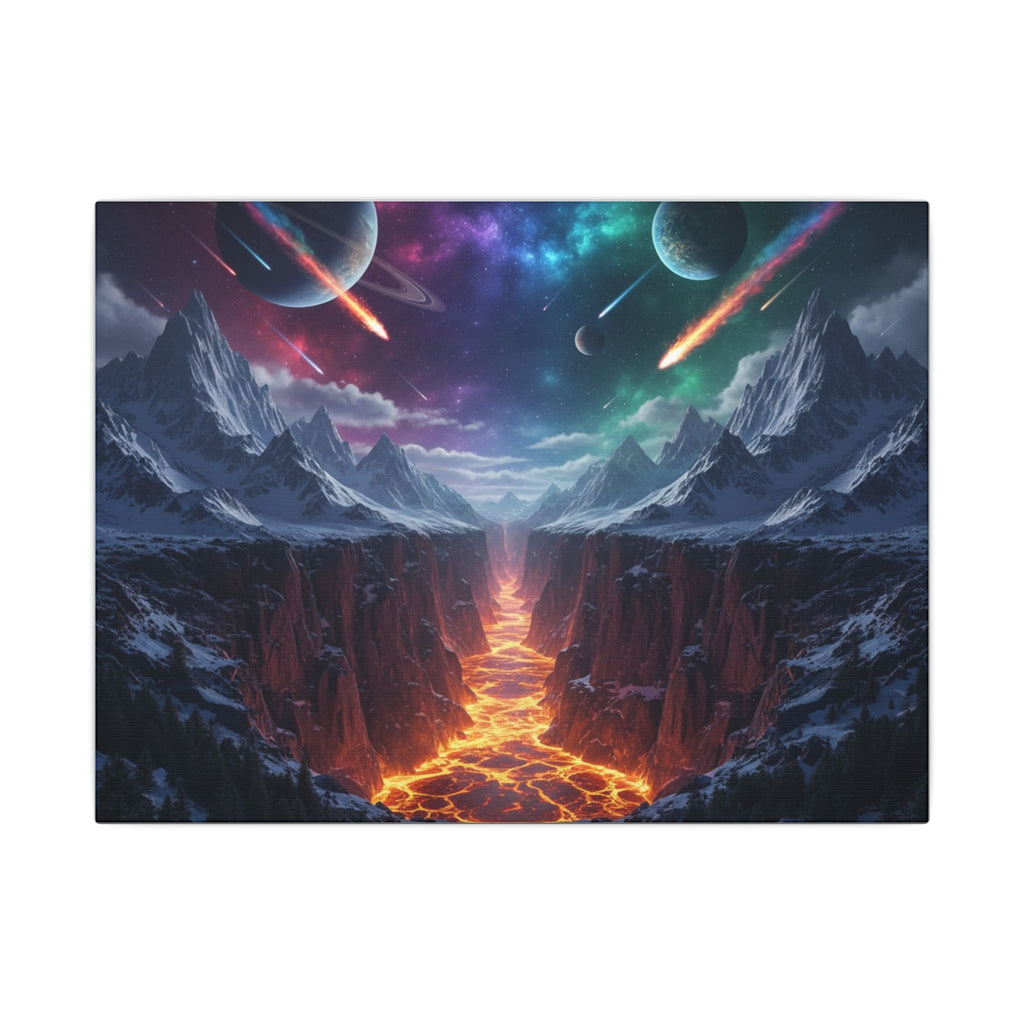 Galactic Adventure Canvas Wall Art