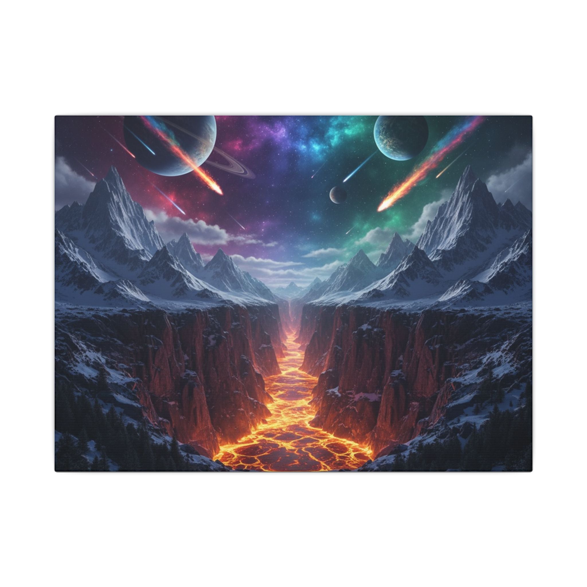 Galactic Adventure Canvas Wall Art