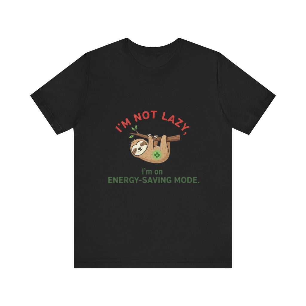 Energy-Saving Mode Sloth Tee