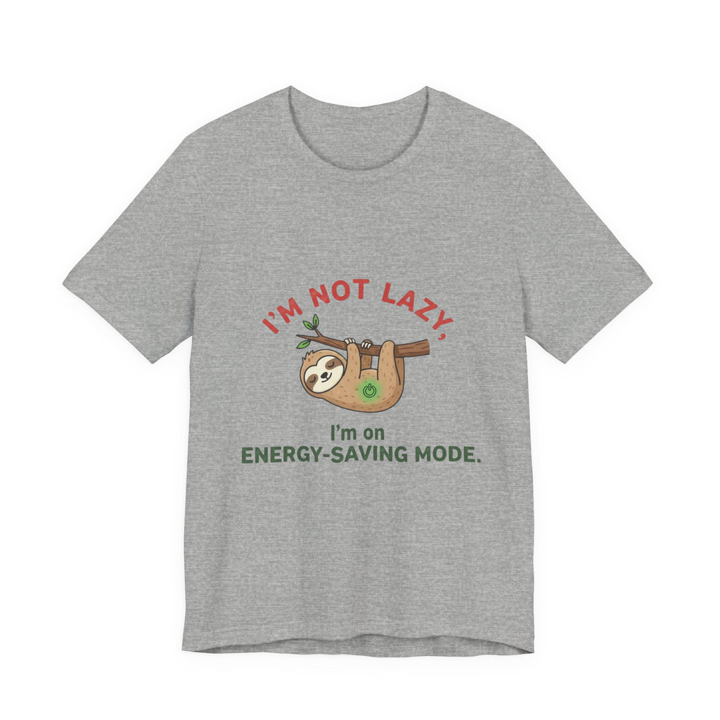 Energy-Saving Mode Sloth Tee