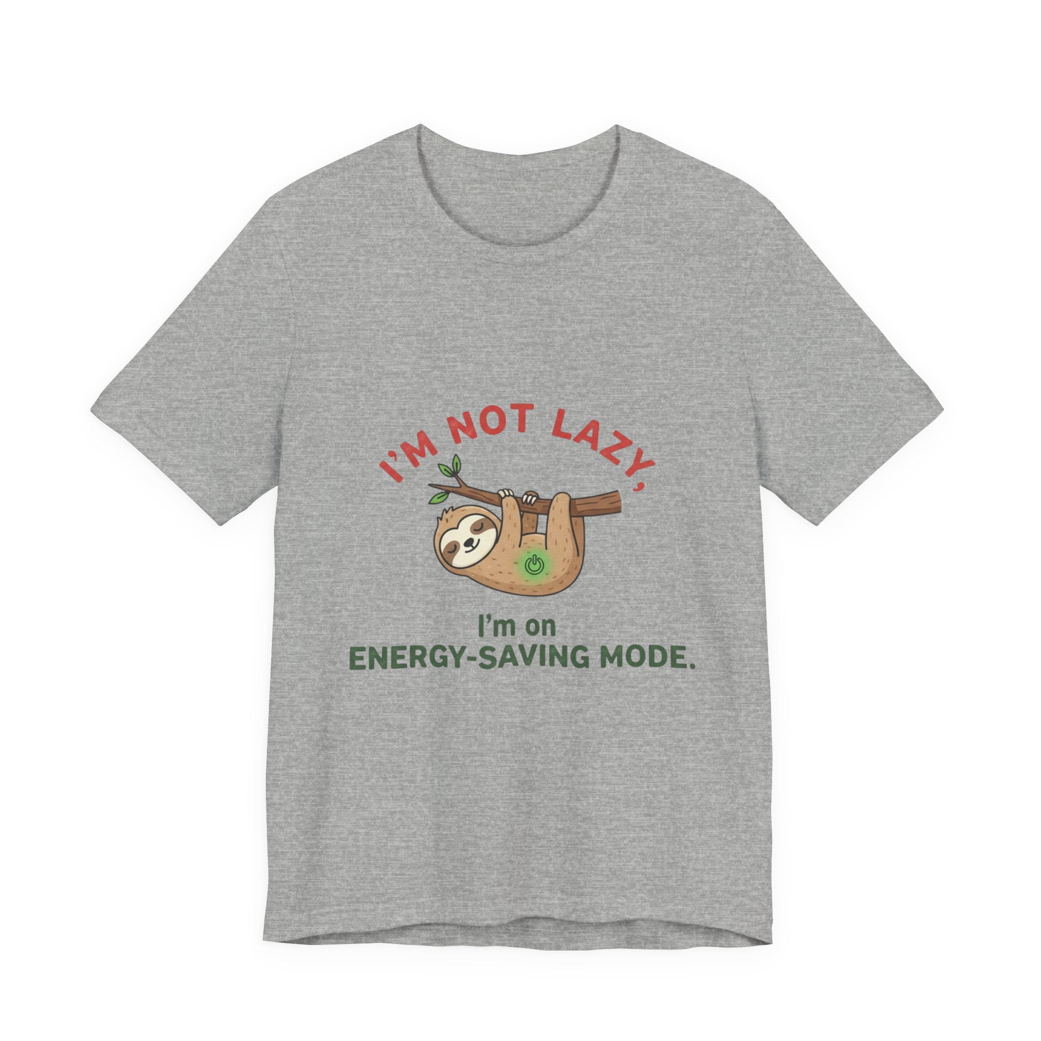 Energy-Saving Mode Sloth Tee