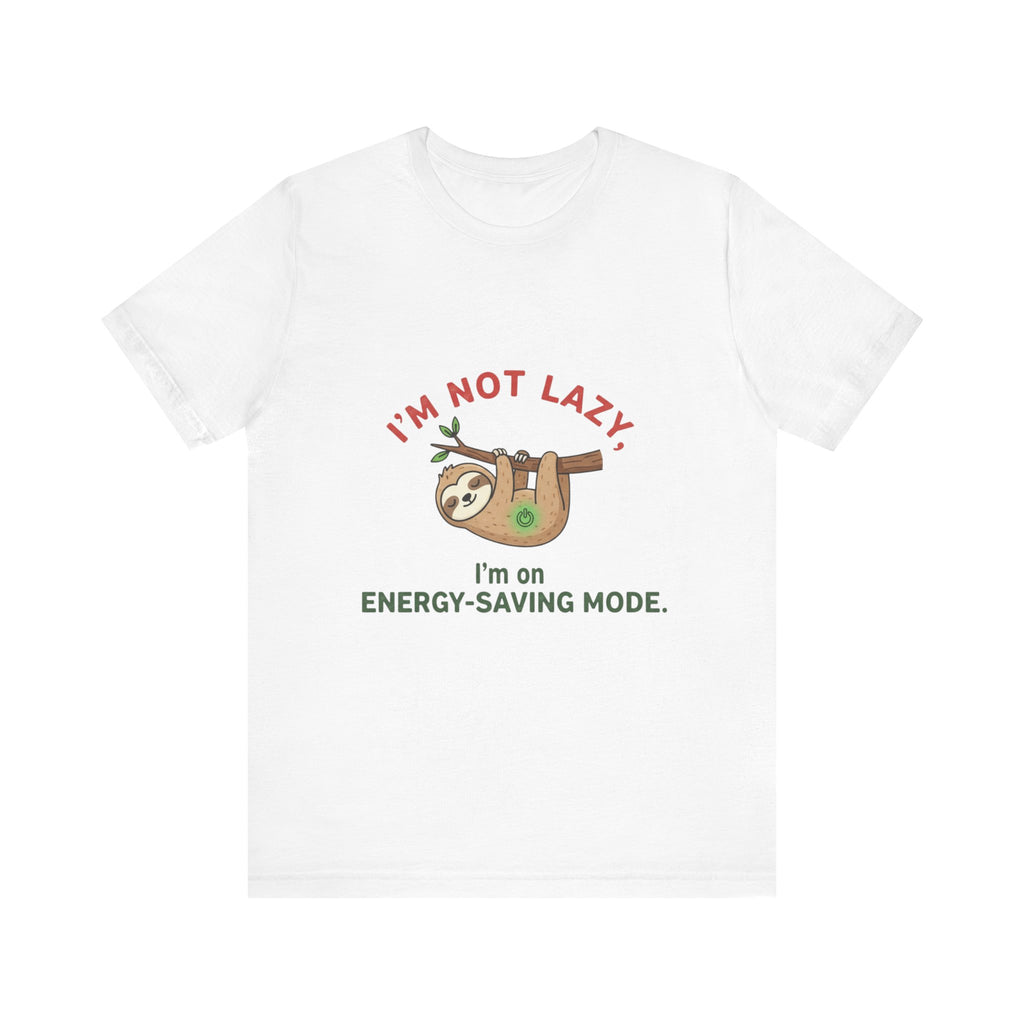 Energy-Saving Mode Sloth Tee