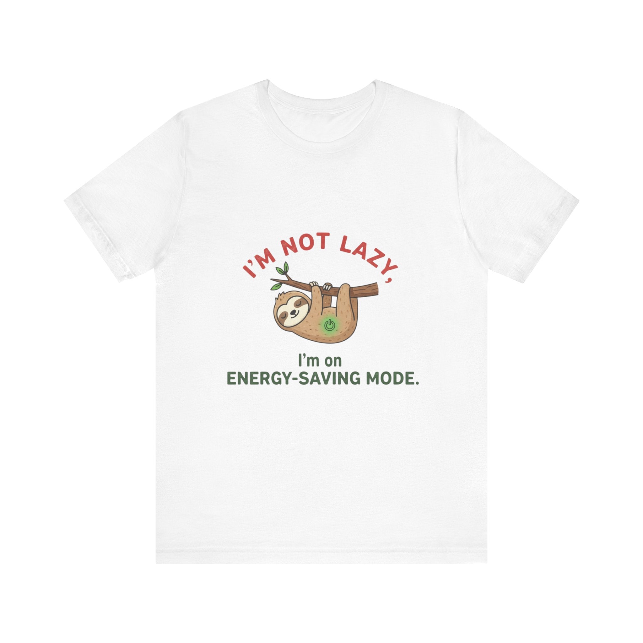Energy-Saving Mode Sloth Tee