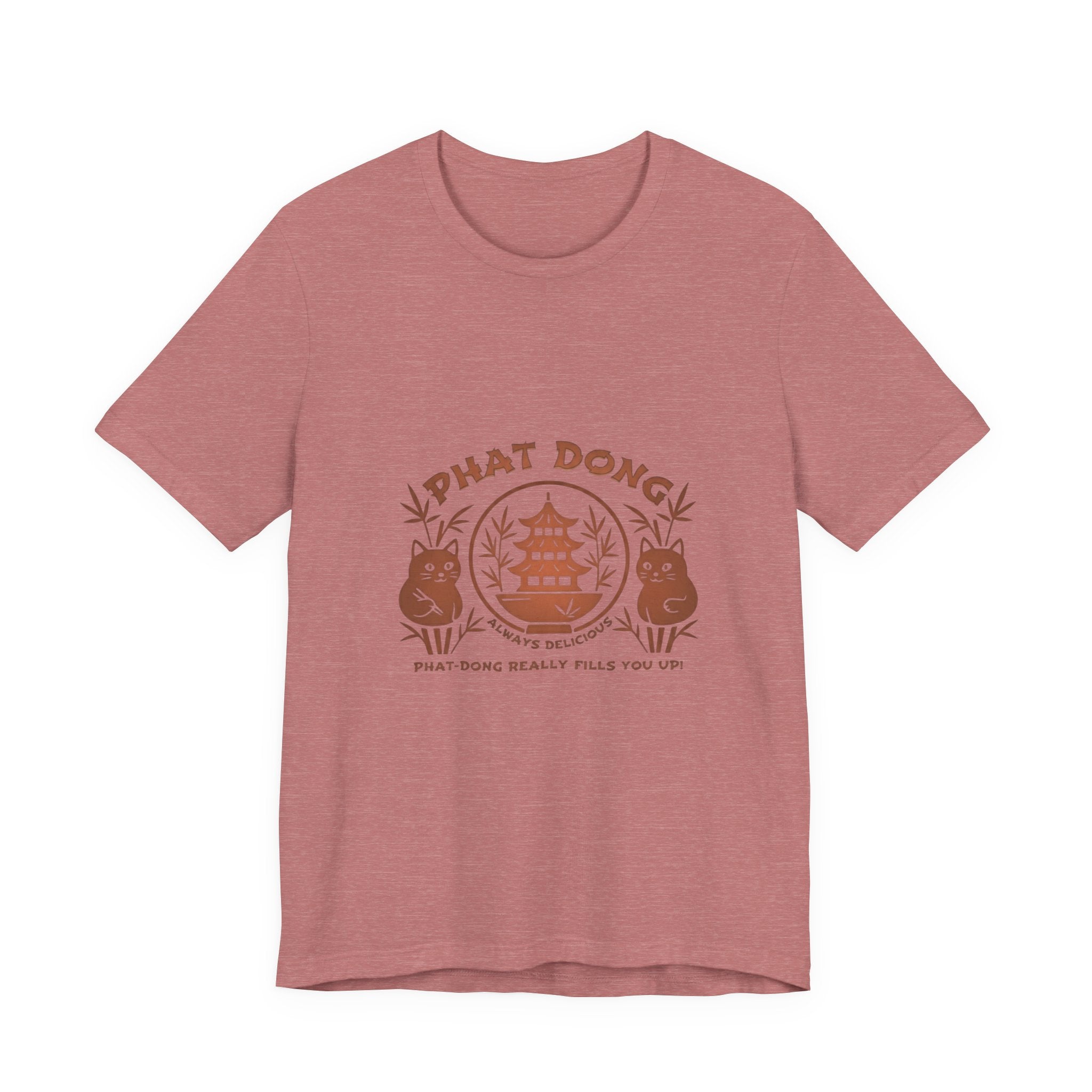 Phat Dong Pagoda Graphic Tee — Retro Asian
