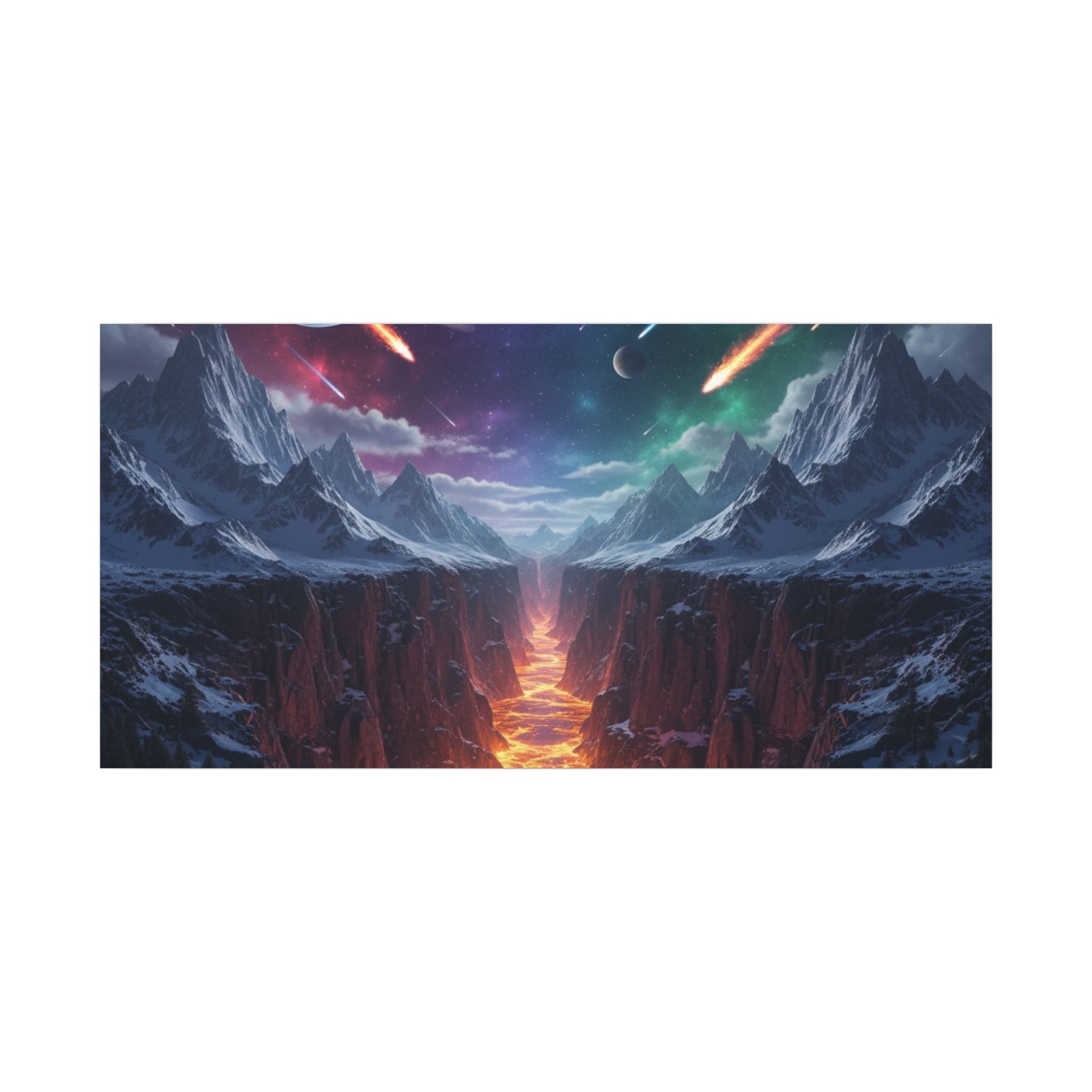 Galactic Adventure Canvas Wall Art
