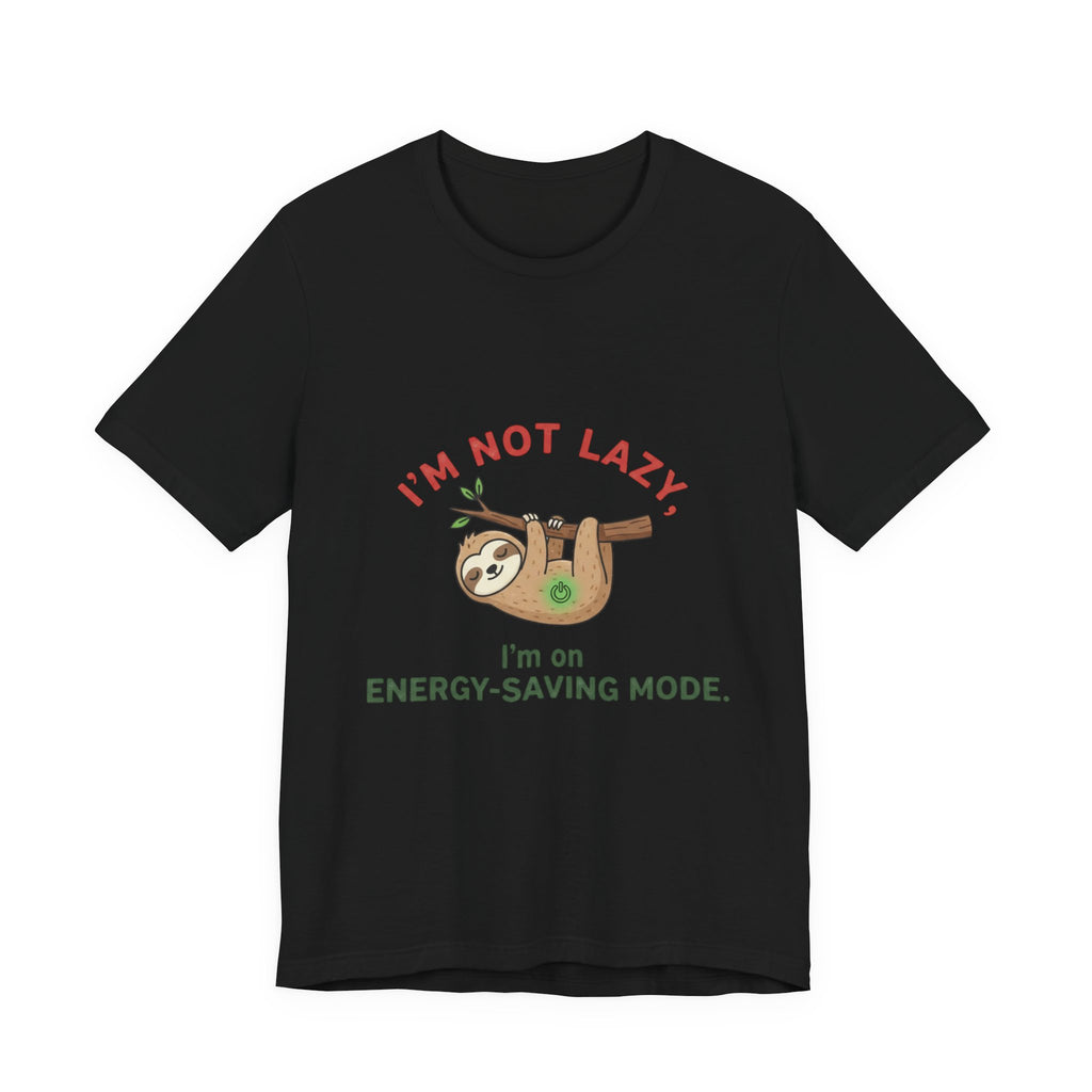 Energy-Saving Mode Sloth Tee