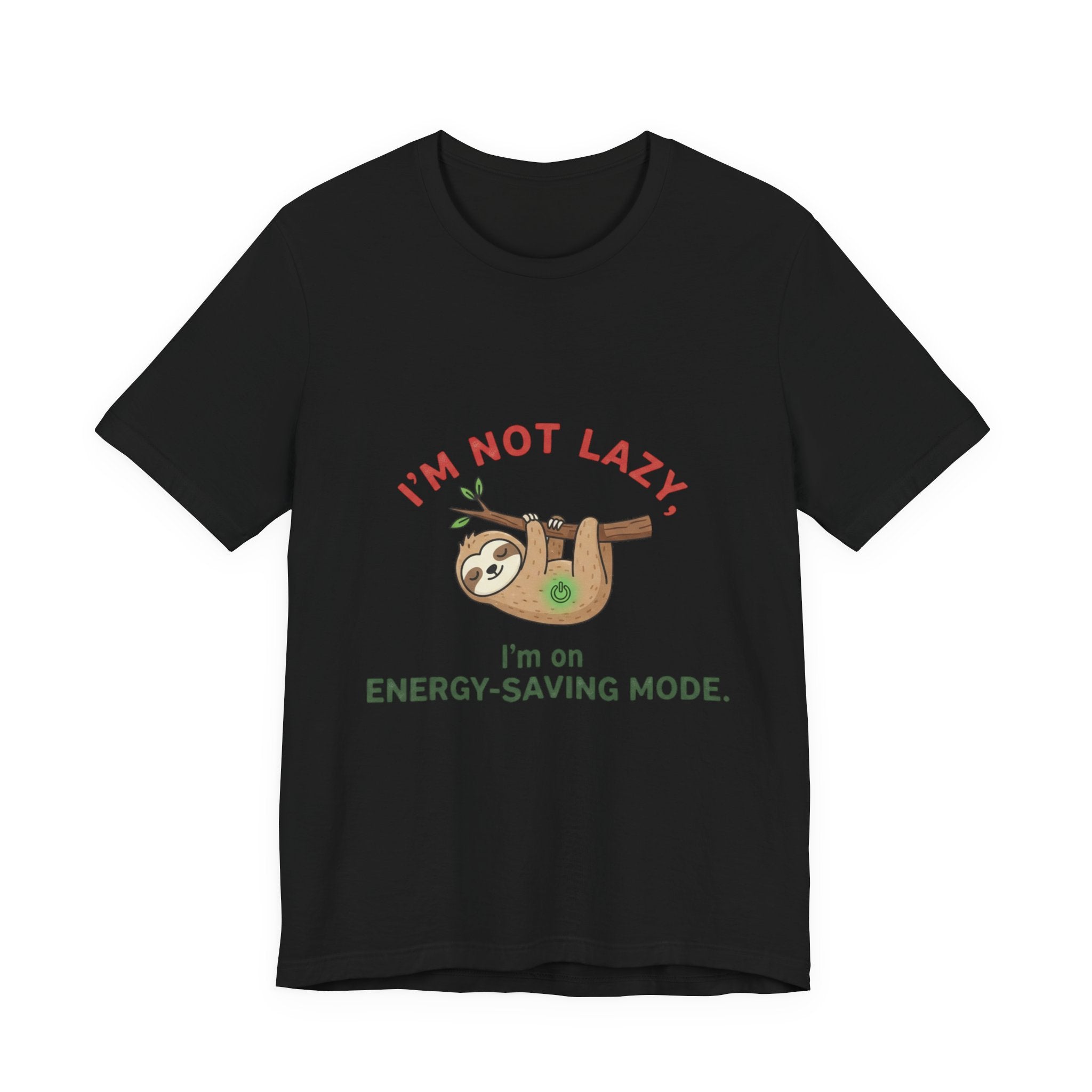 Energy-Saving Mode Sloth Tee
