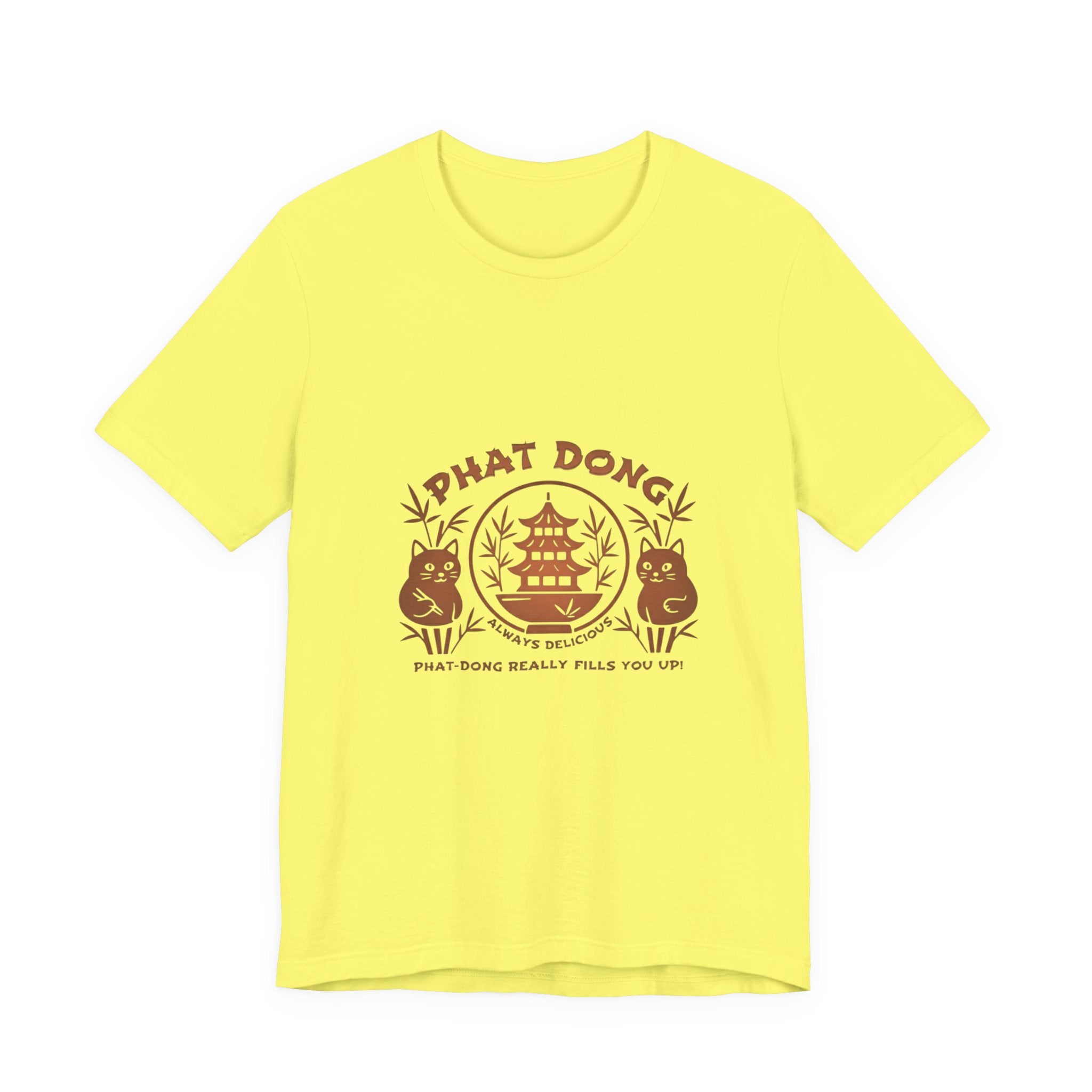 Phat Dong Pagoda Graphic Tee — Retro Asian