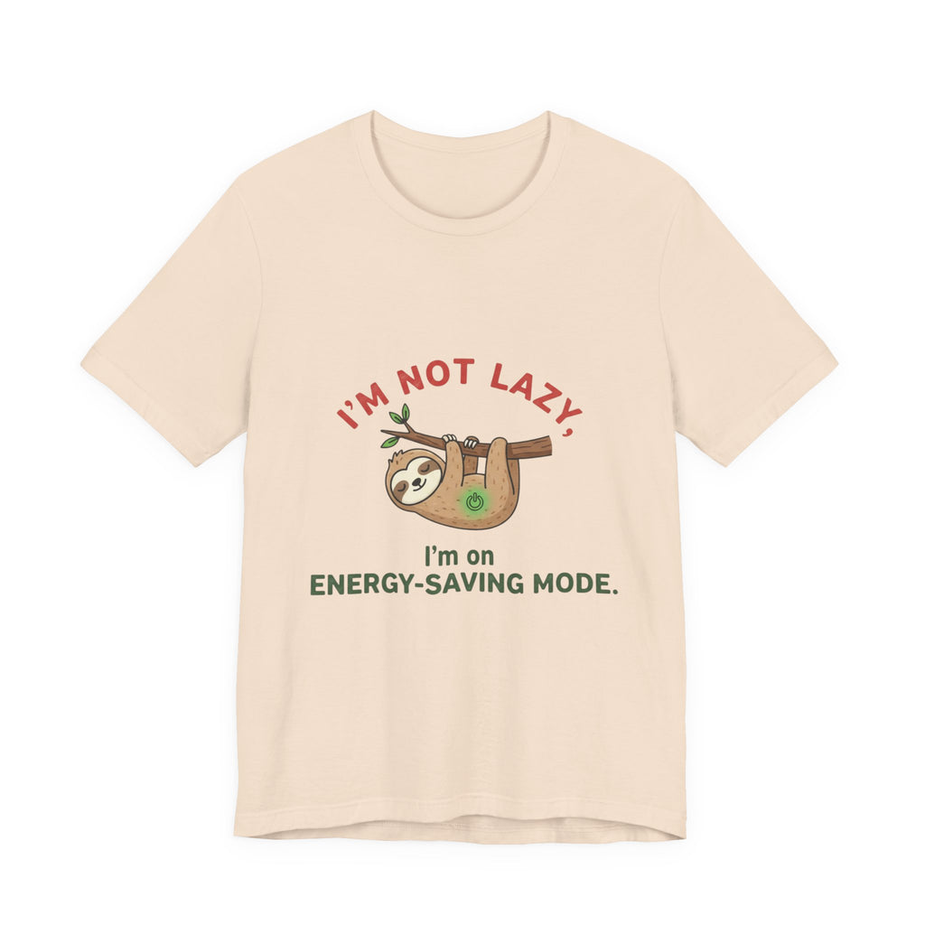 Energy-Saving Mode Sloth Tee