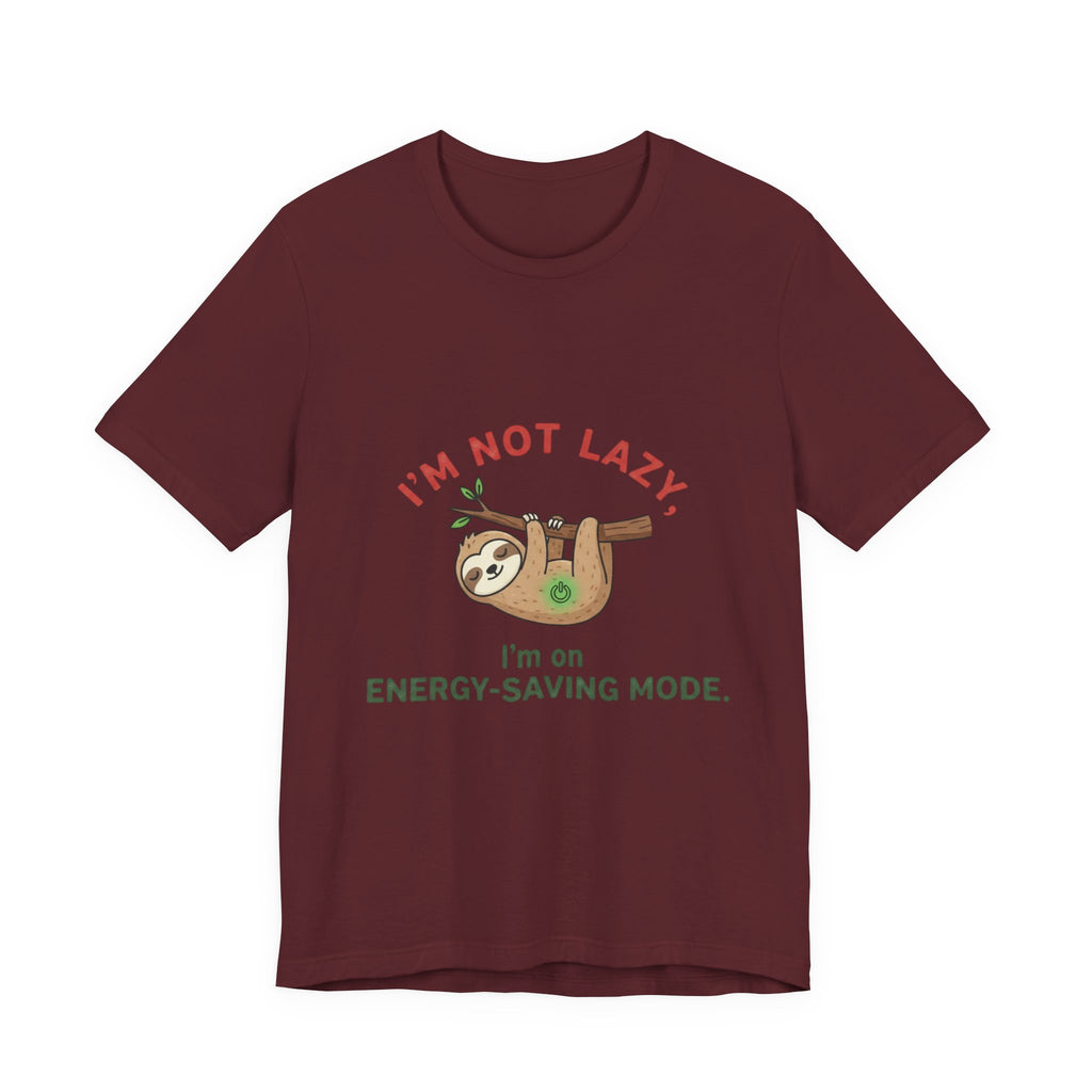 Energy-Saving Mode Sloth Tee