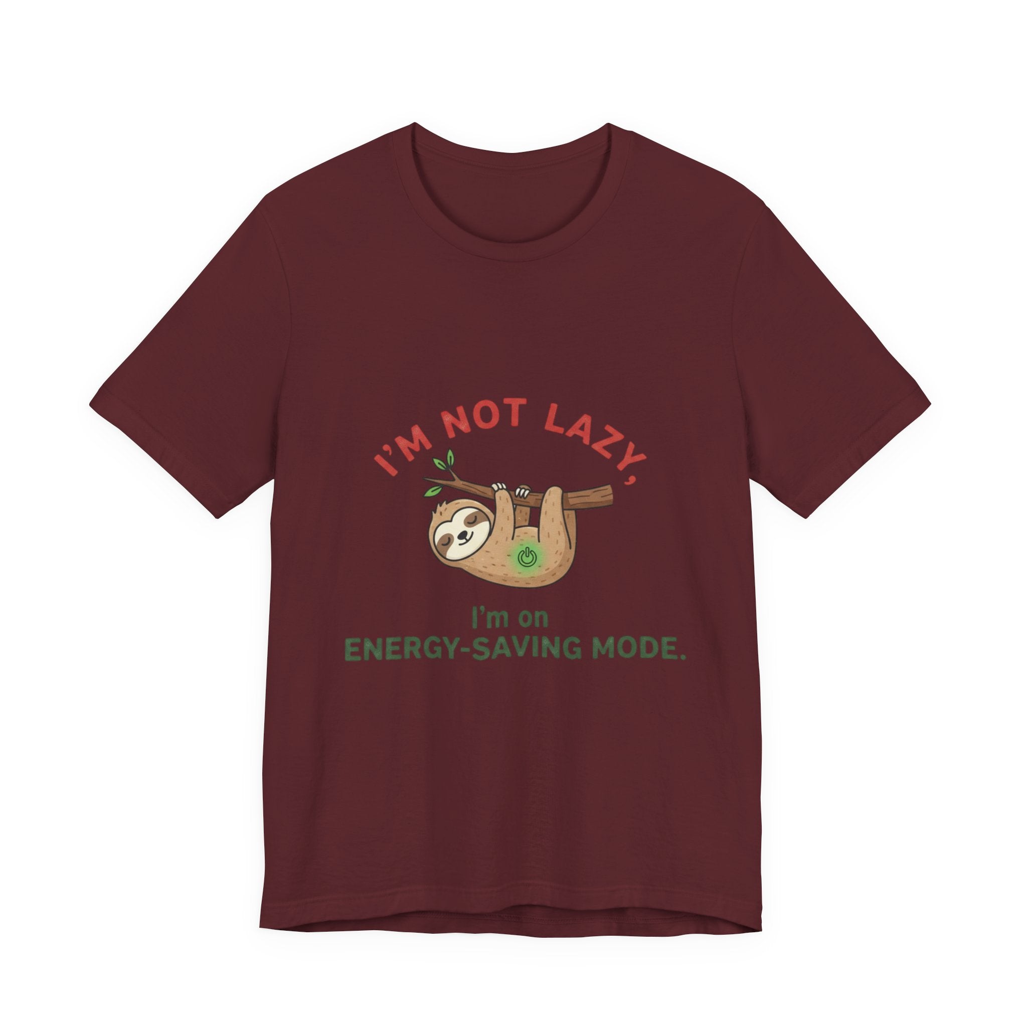 Energy-Saving Mode Sloth Tee
