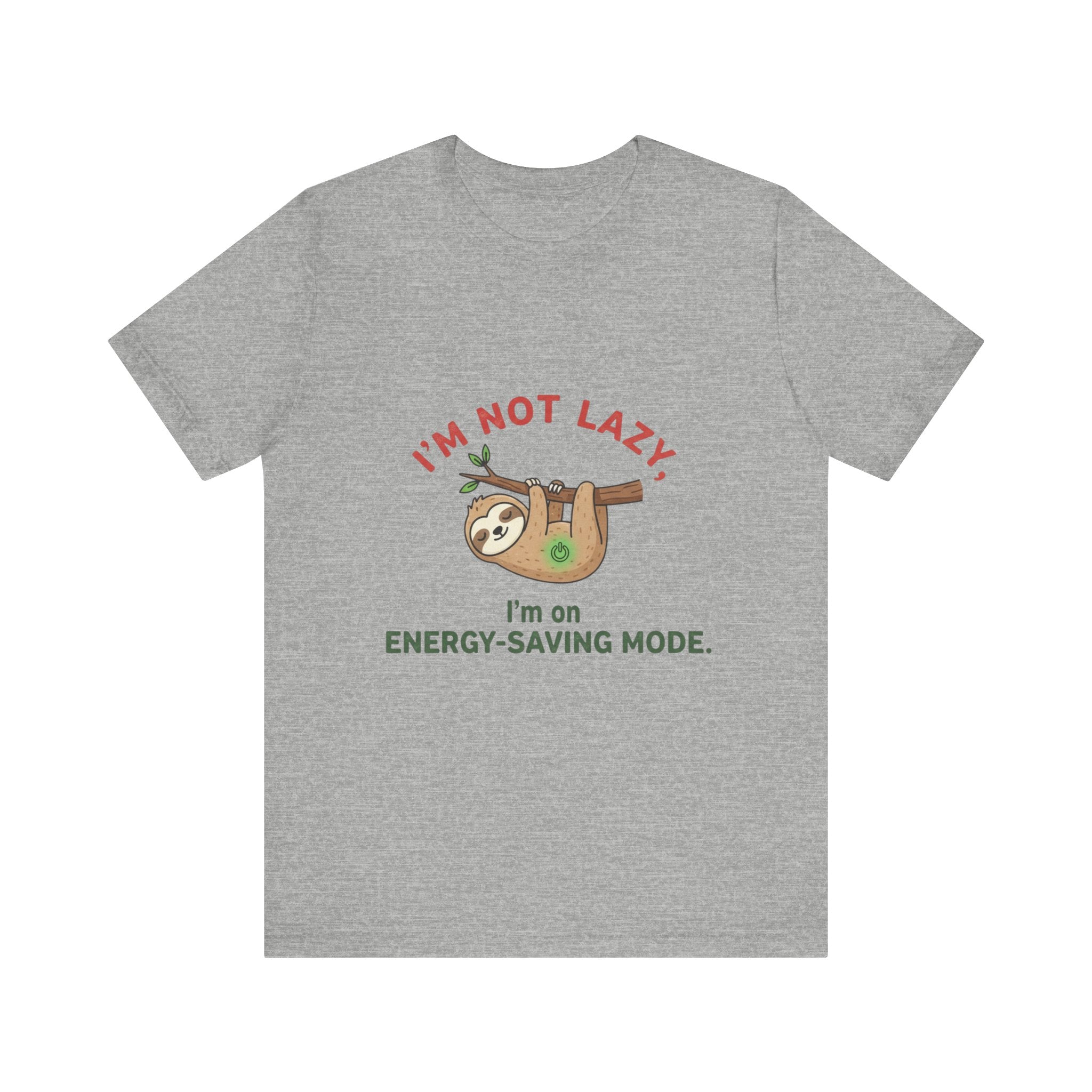 Energy-Saving Mode Sloth Tee