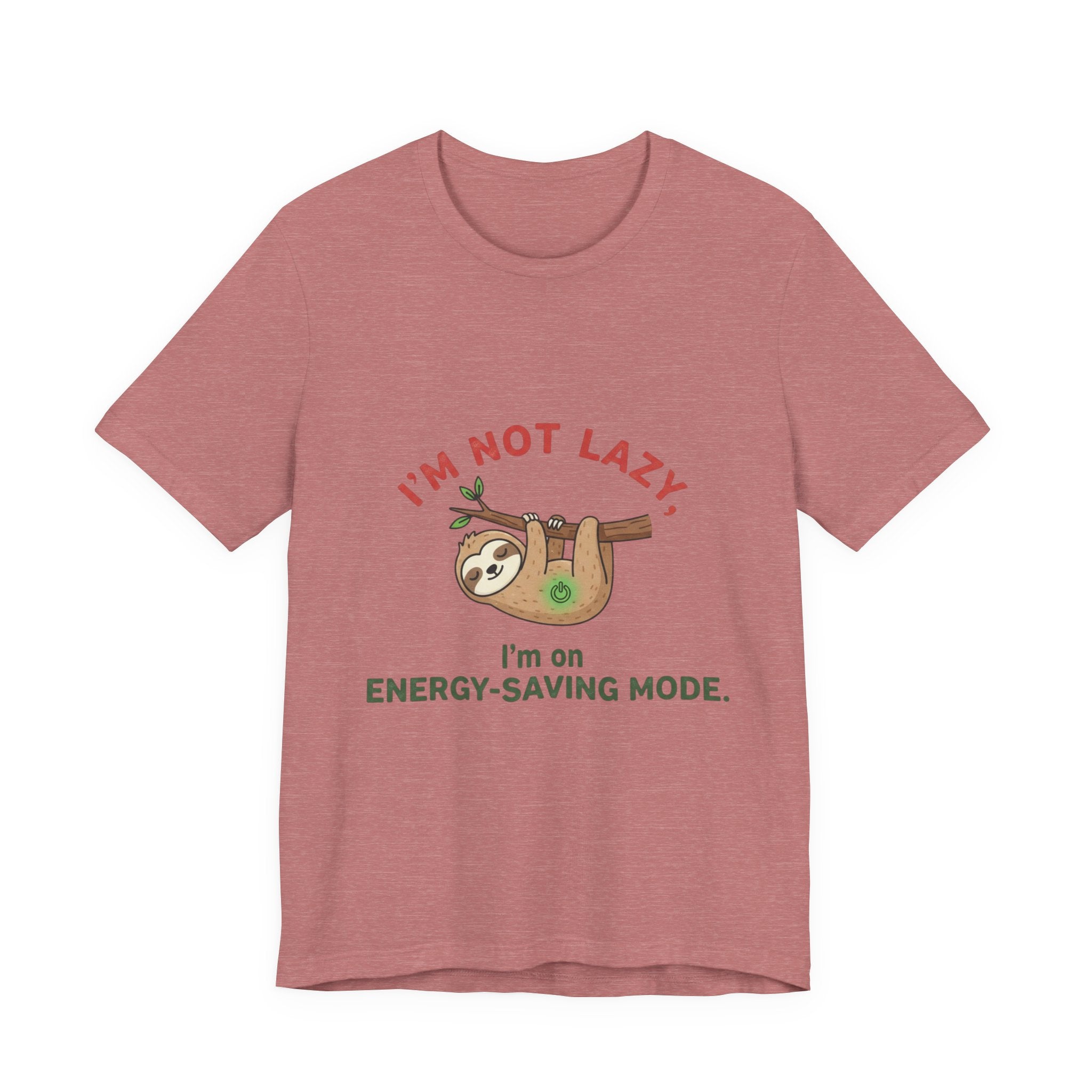 Energy-Saving Mode Sloth Tee