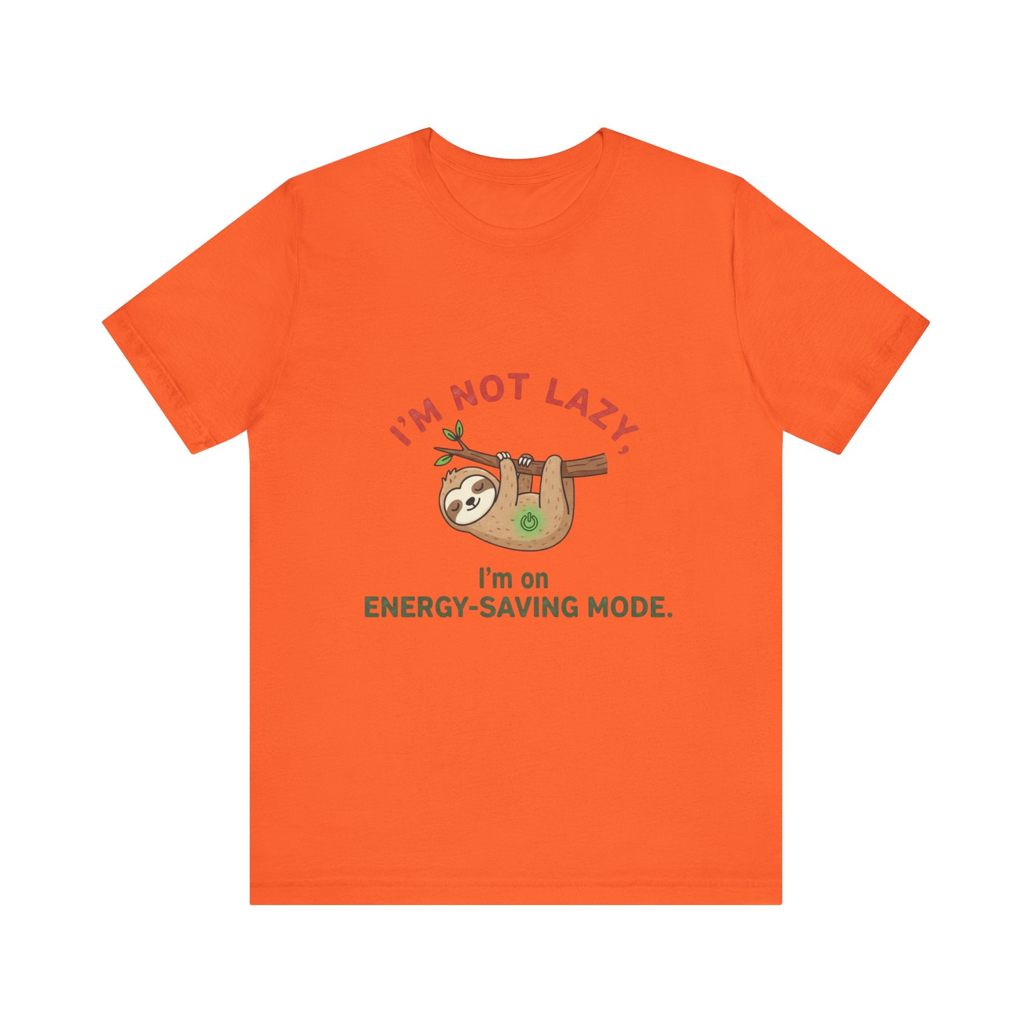 Energy-Saving Mode Sloth Tee