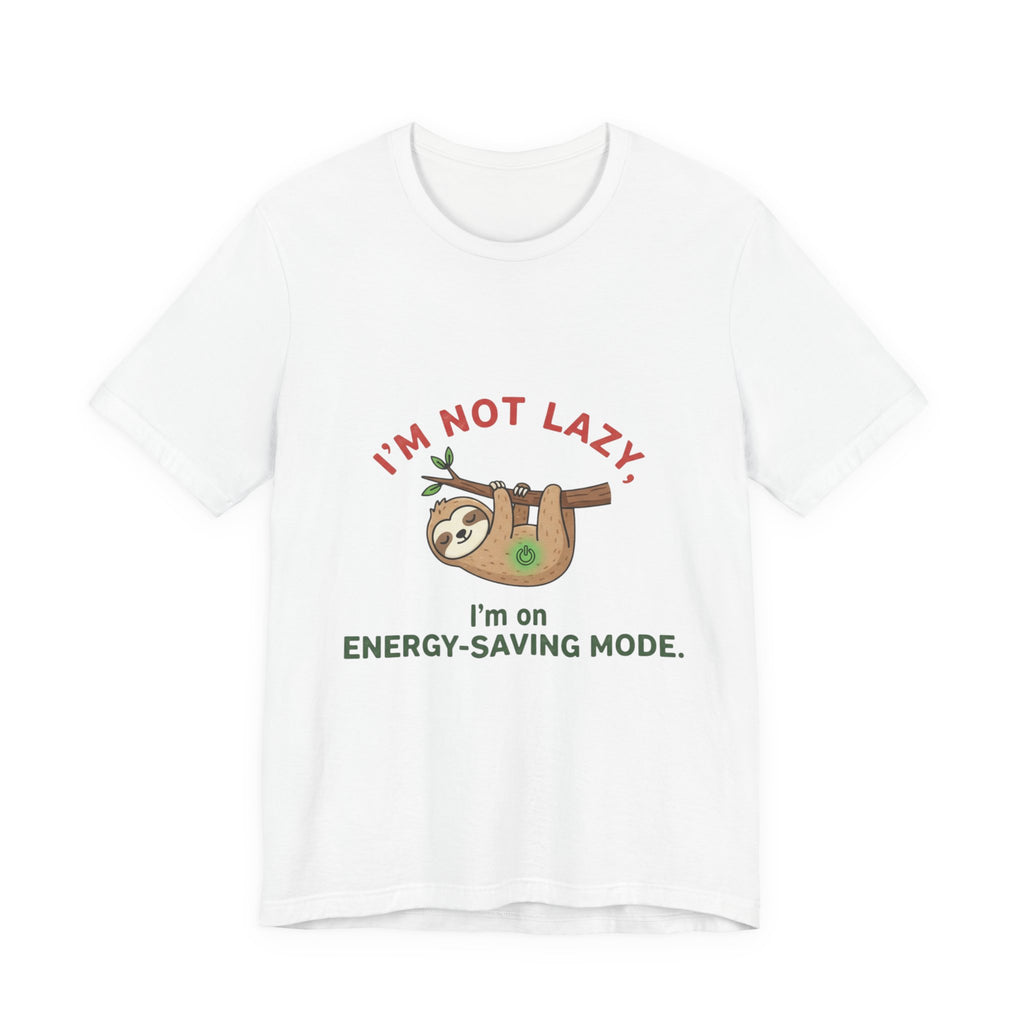 Energy-Saving Mode Sloth Tee