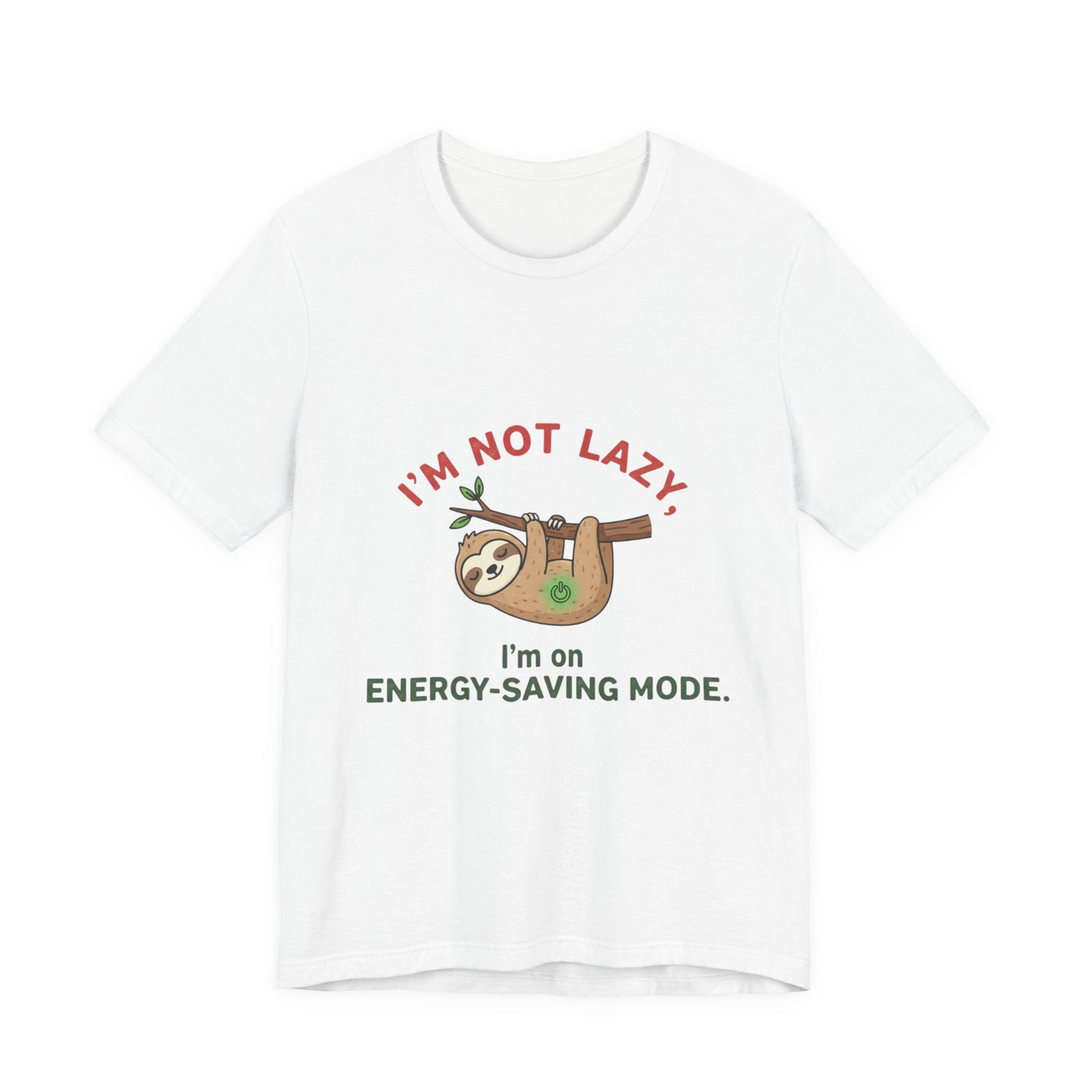 Energy-Saving Mode Sloth Tee