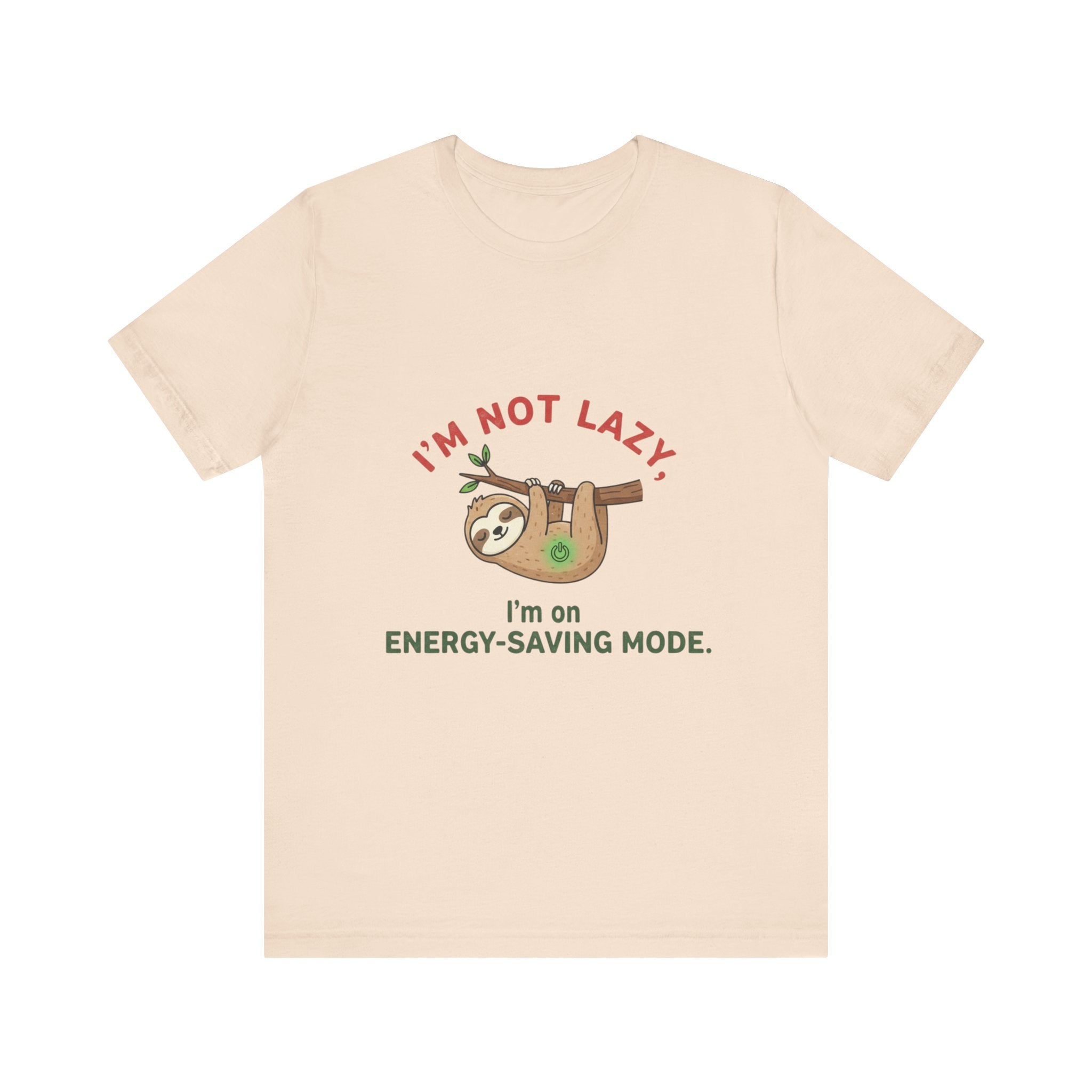 Energy-Saving Mode Sloth Tee