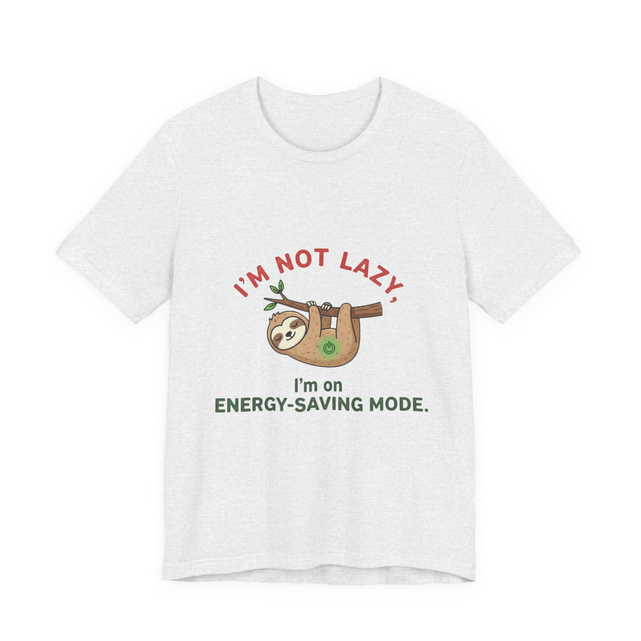 Energy-Saving Mode Sloth Tee