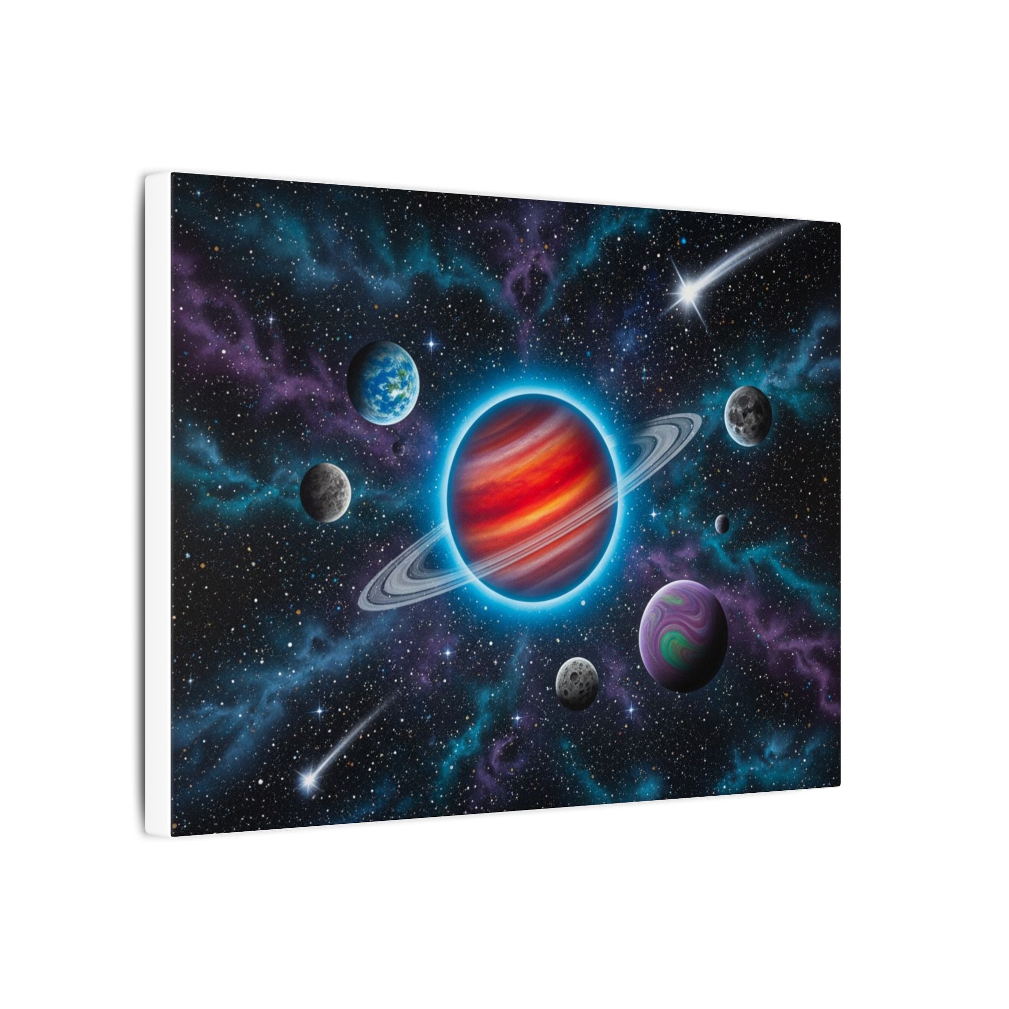 Cosmic Space Canvas Art Print